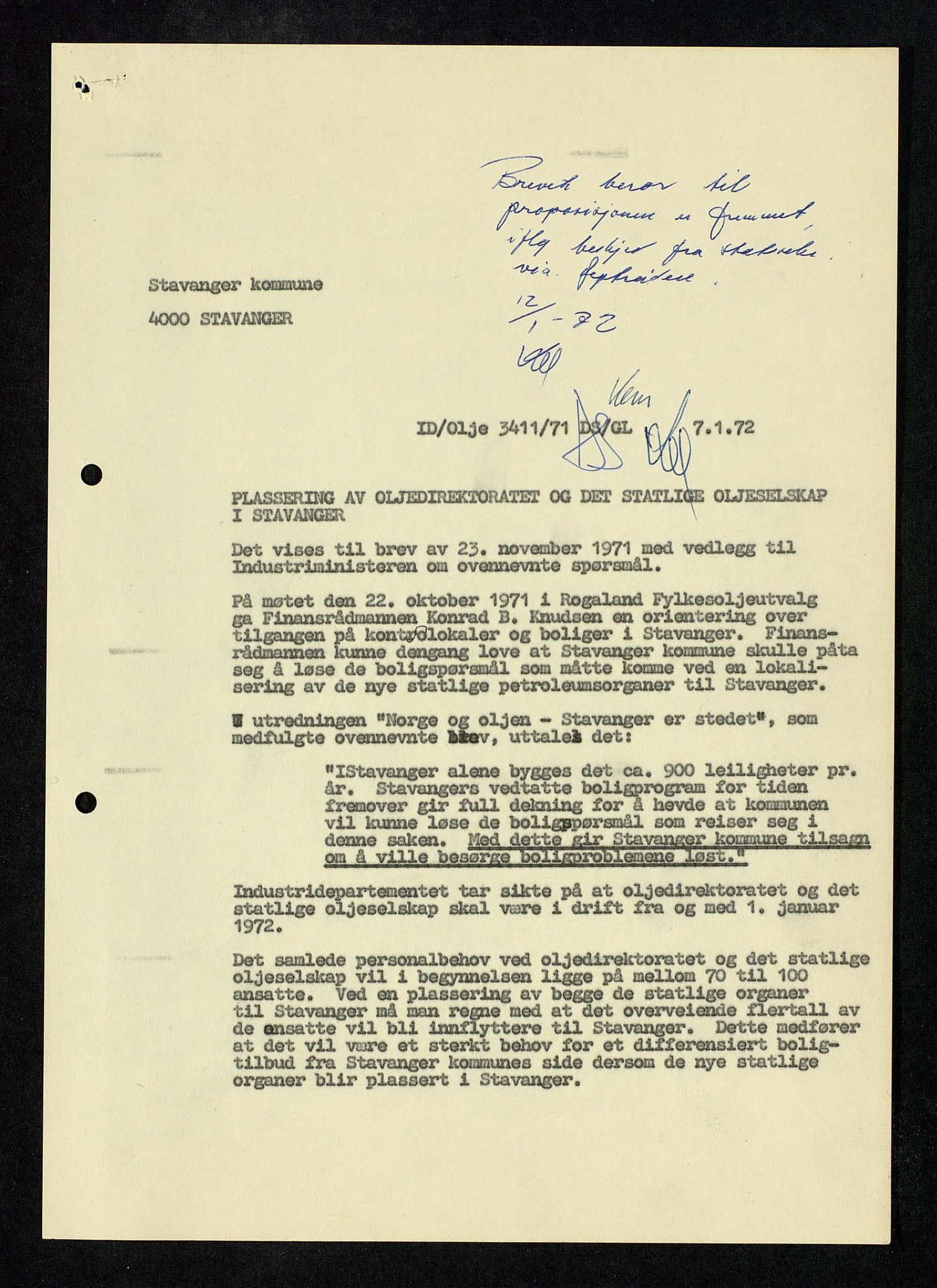 Industridepartementet, Oljekontoret, AV/SAST-A-101348/Db/L0003: Helikopterflyving og helikopterdekk, redningsheis i helikopter, ID Olje, div., 1966-1973, p. 839