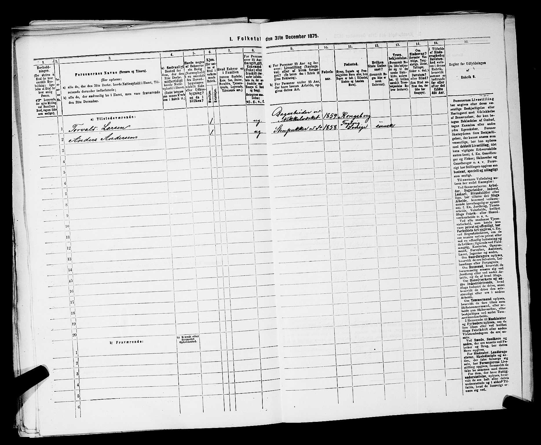 RA, 1875 census for 0124P Askim, 1875, p. 808