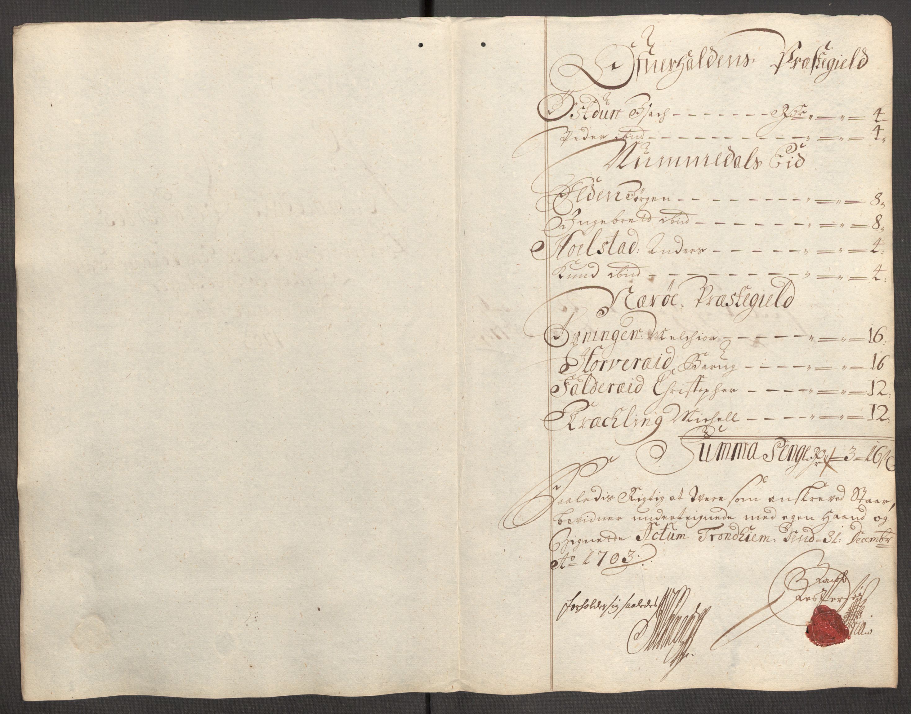 Rentekammeret inntil 1814, Reviderte regnskaper, Fogderegnskap, RA/EA-4092/R64/L4428: Fogderegnskap Namdal, 1703-1704, p. 85