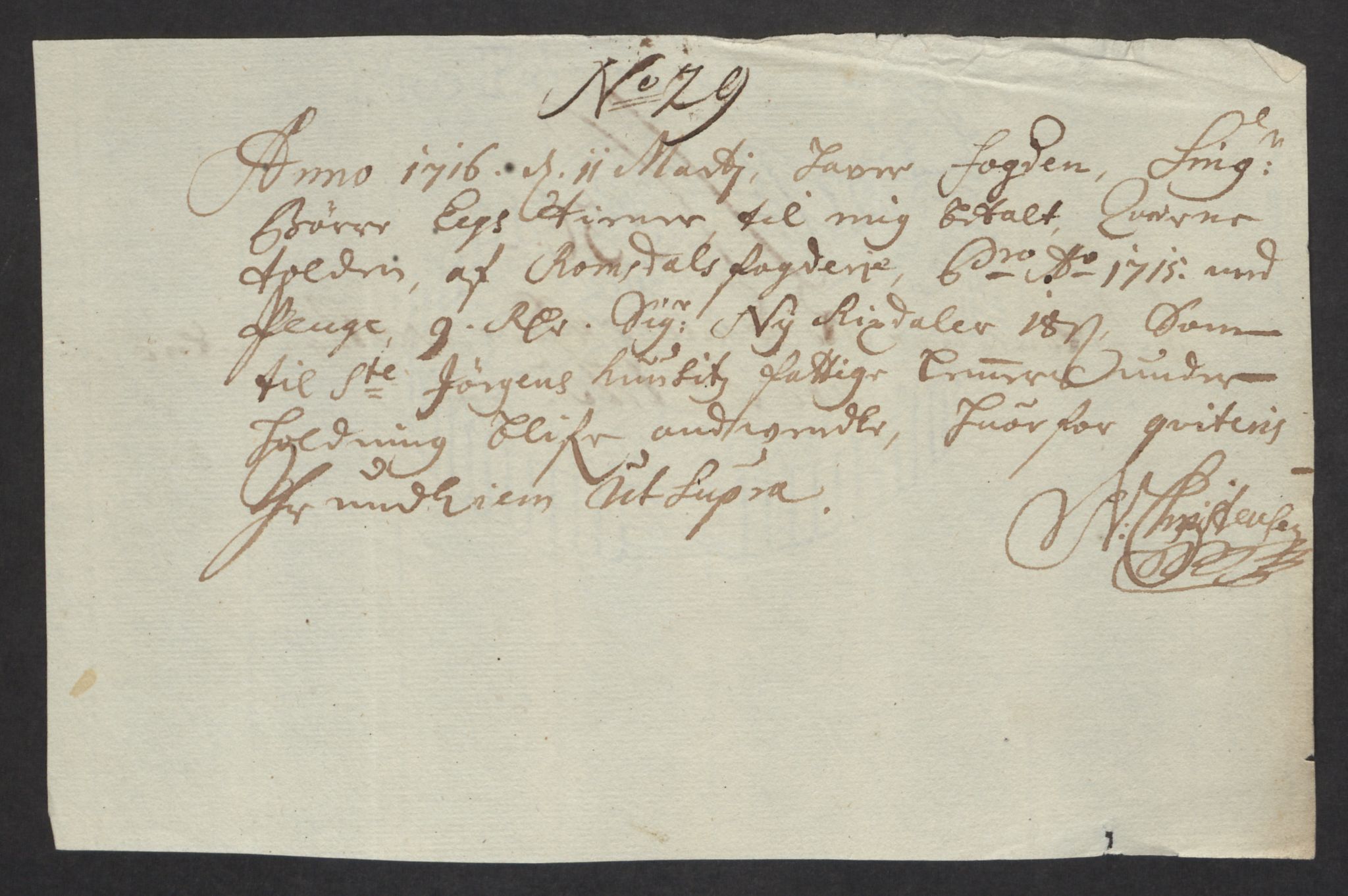 Rentekammeret inntil 1814, Reviderte regnskaper, Fogderegnskap, RA/EA-4092/R55/L3663: Fogderegnskap Romsdal, 1715-1716, p. 224