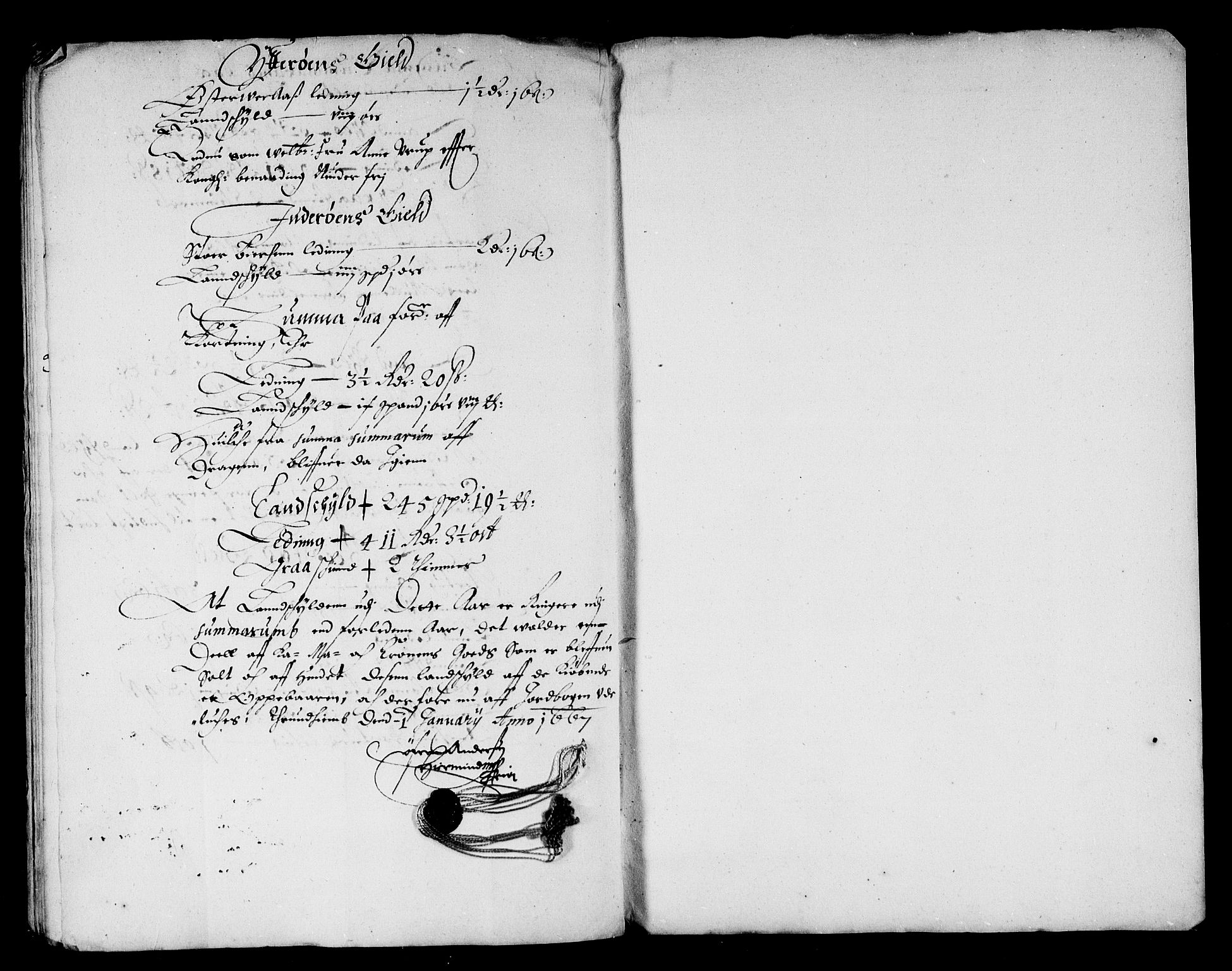 Rentekammeret inntil 1814, Reviderte regnskaper, Stiftamtstueregnskaper, Trondheim stiftamt og Nordland amt, RA/EA-6044/R/Rd/L0016: Trondheim stiftamt, 1666