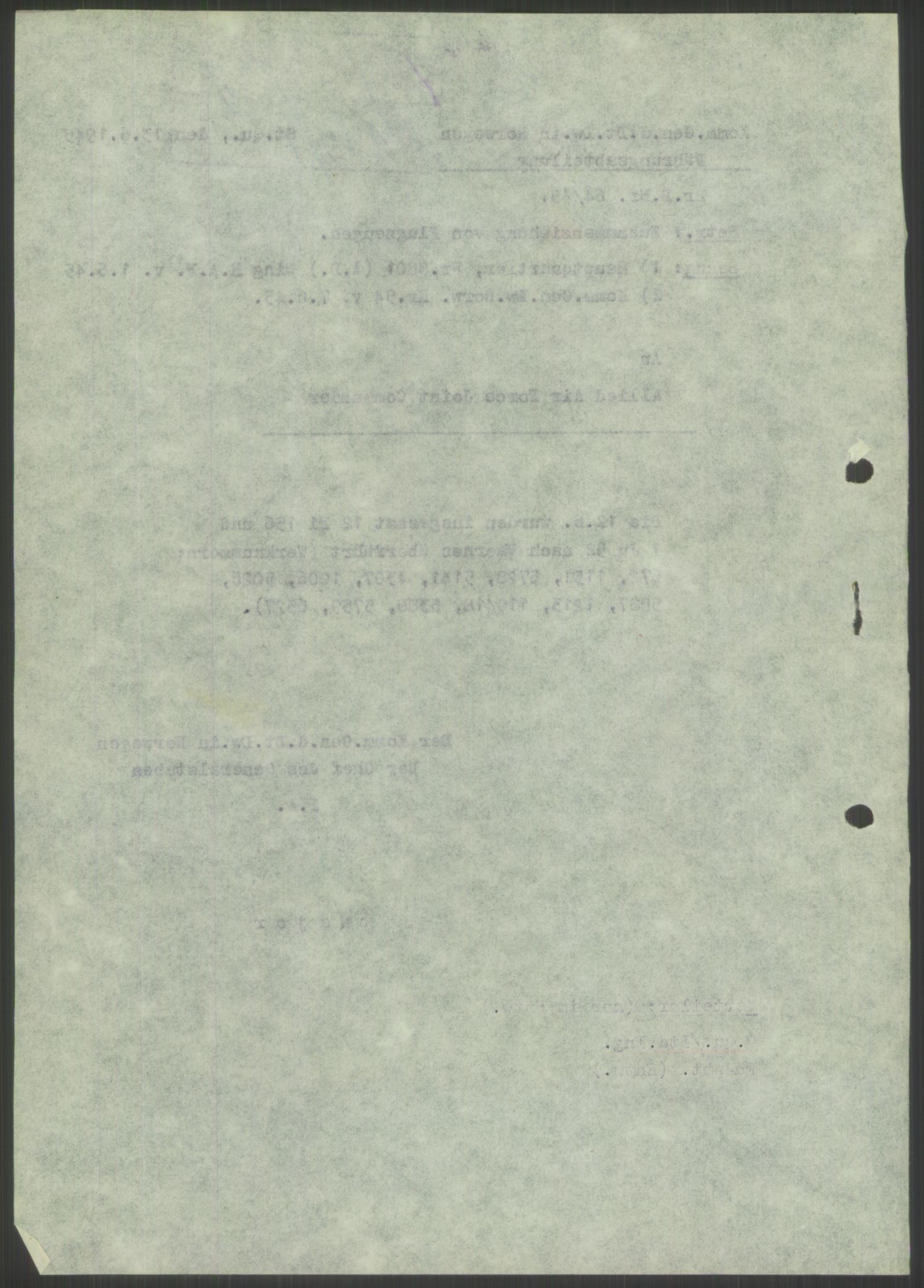 Deutscher Oberbefehlshaber Norwegen (DOBN), AV/RA-RAFA-2197/D/Di/L0066: AOK 20/WBN-DOBN Luftwaffe/Komm G. d.Dt.Lw. in Norwegen, 1945, p. 744