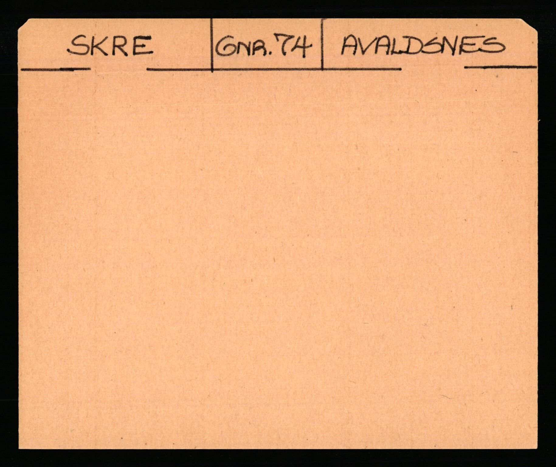 Statsarkivet i Stavanger, AV/SAST-A-101971/03/Y/Yk/L0036: Registerkort sortert etter gårdsnavn: Skre - Soppeland, 1750-1930, p. 1