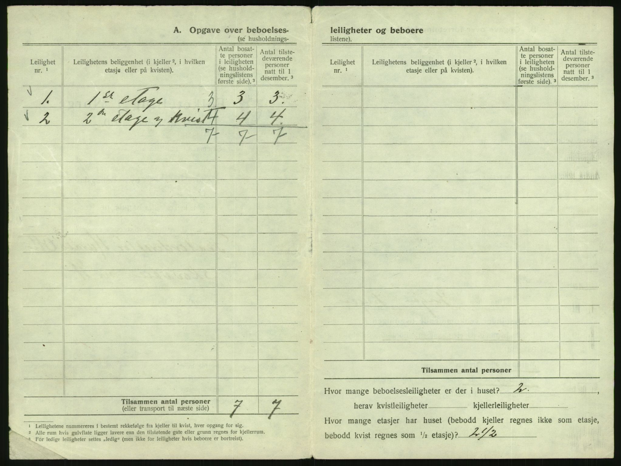 SAO, 1920 census for Kristiania, 1920, p. 96648