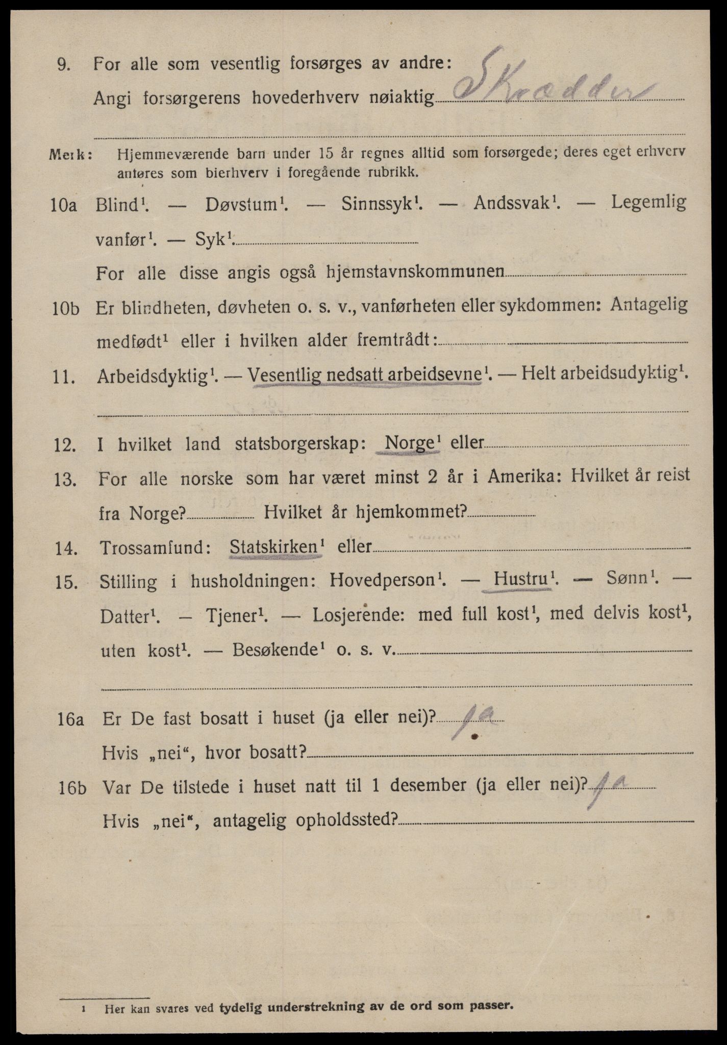 SAT, 1920 census for Ålvundeid, 1920, p. 801