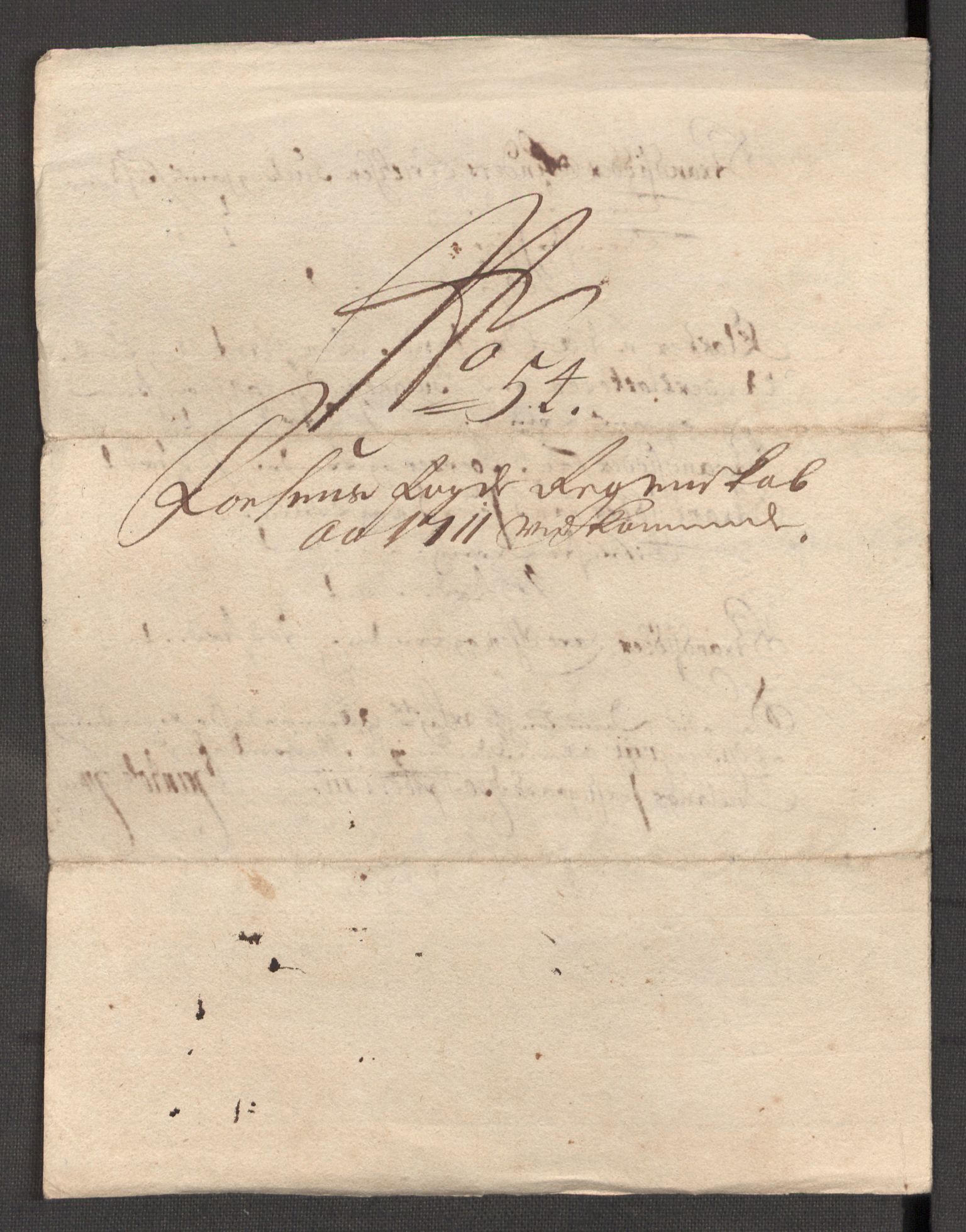 Rentekammeret inntil 1814, Reviderte regnskaper, Fogderegnskap, RA/EA-4092/R57/L3860: Fogderegnskap Fosen, 1711, p. 113