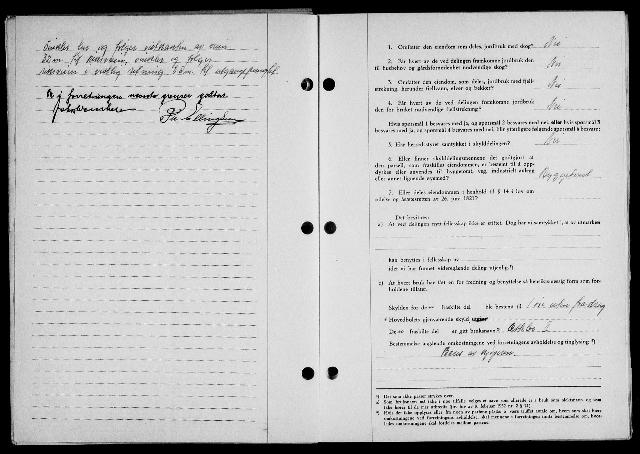 Lofoten sorenskriveri, SAT/A-0017/1/2/2C/L0024a: Mortgage book no. 24a, 1950-1950, Diary no: : 2228/1950