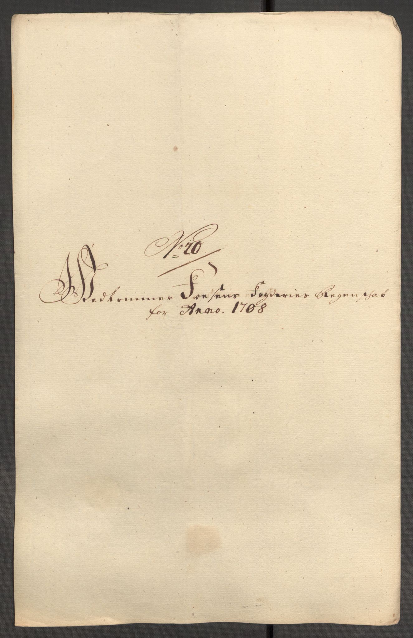 Rentekammeret inntil 1814, Reviderte regnskaper, Fogderegnskap, AV/RA-EA-4092/R57/L3858: Fogderegnskap Fosen, 1708-1709, p. 161