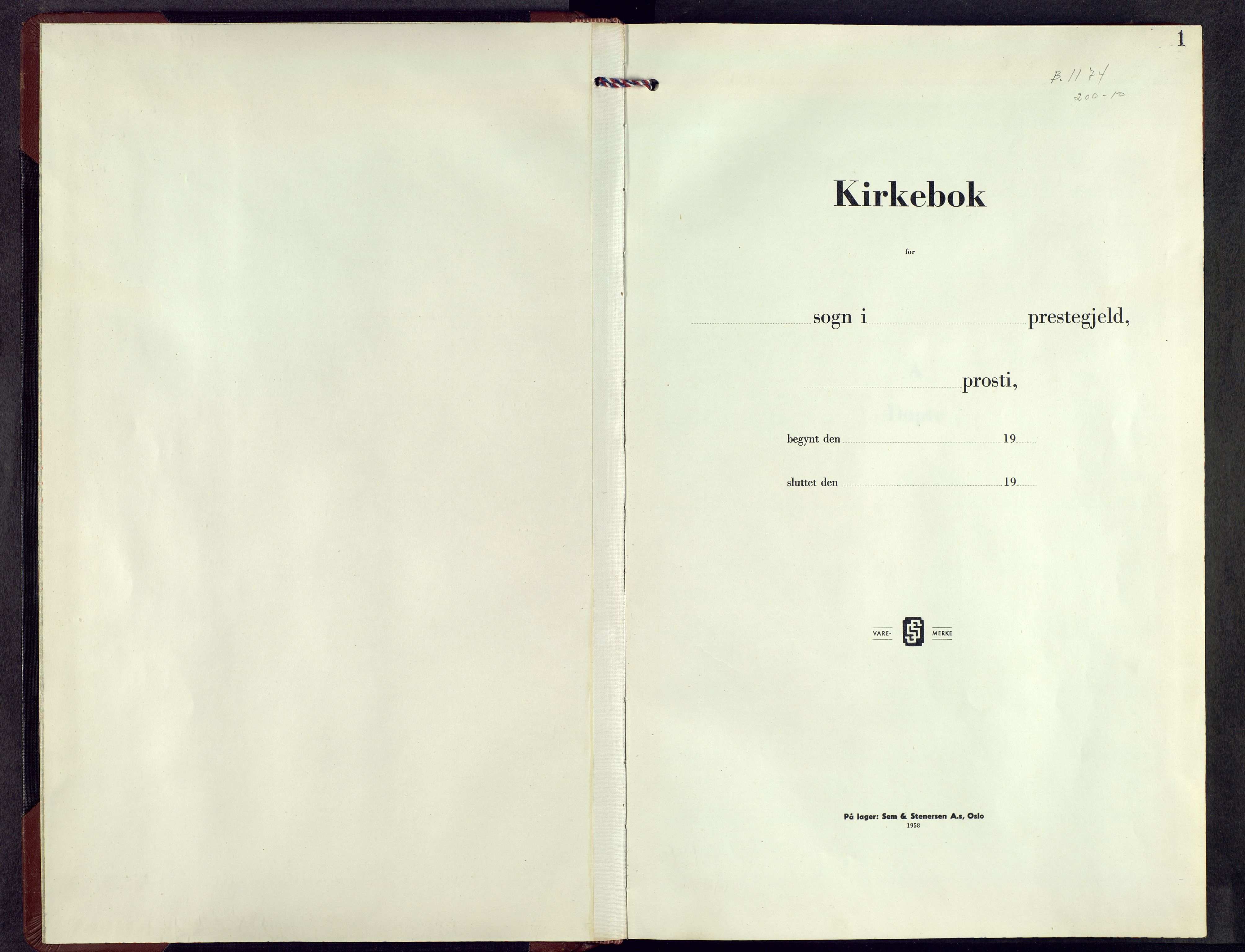 Nes prestekontor, Hedmark, SAH/PREST-020/L/La/L0015: Parish register (copy) no. 15, 1959-1968, p. 1