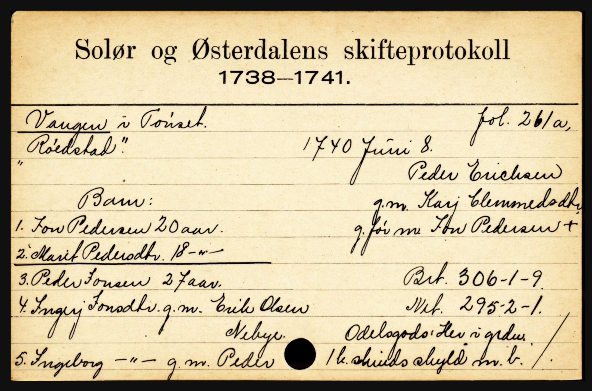 Solør og Østerdalen sorenskriveri, SAH/TING-024/J, 1716-1774, p. 6885
