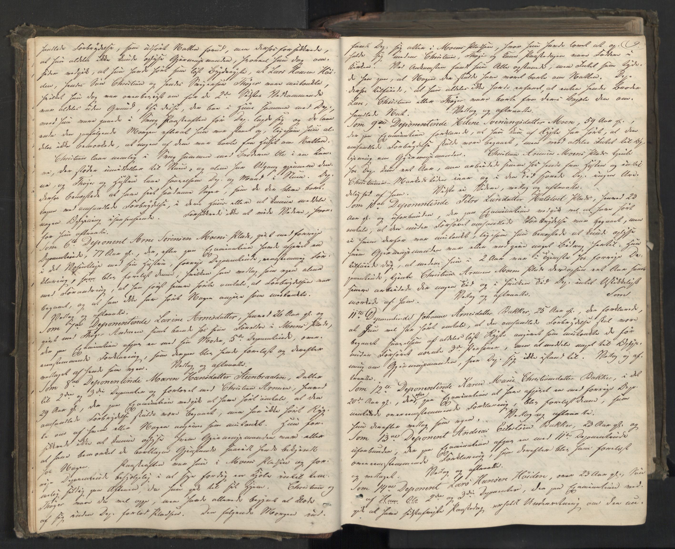 Rakkestad sorenskriveri, AV/SAO-A-10686/F/Fc/L0005: Ekstrarettsprotokoller, 1851-1859, p. 9