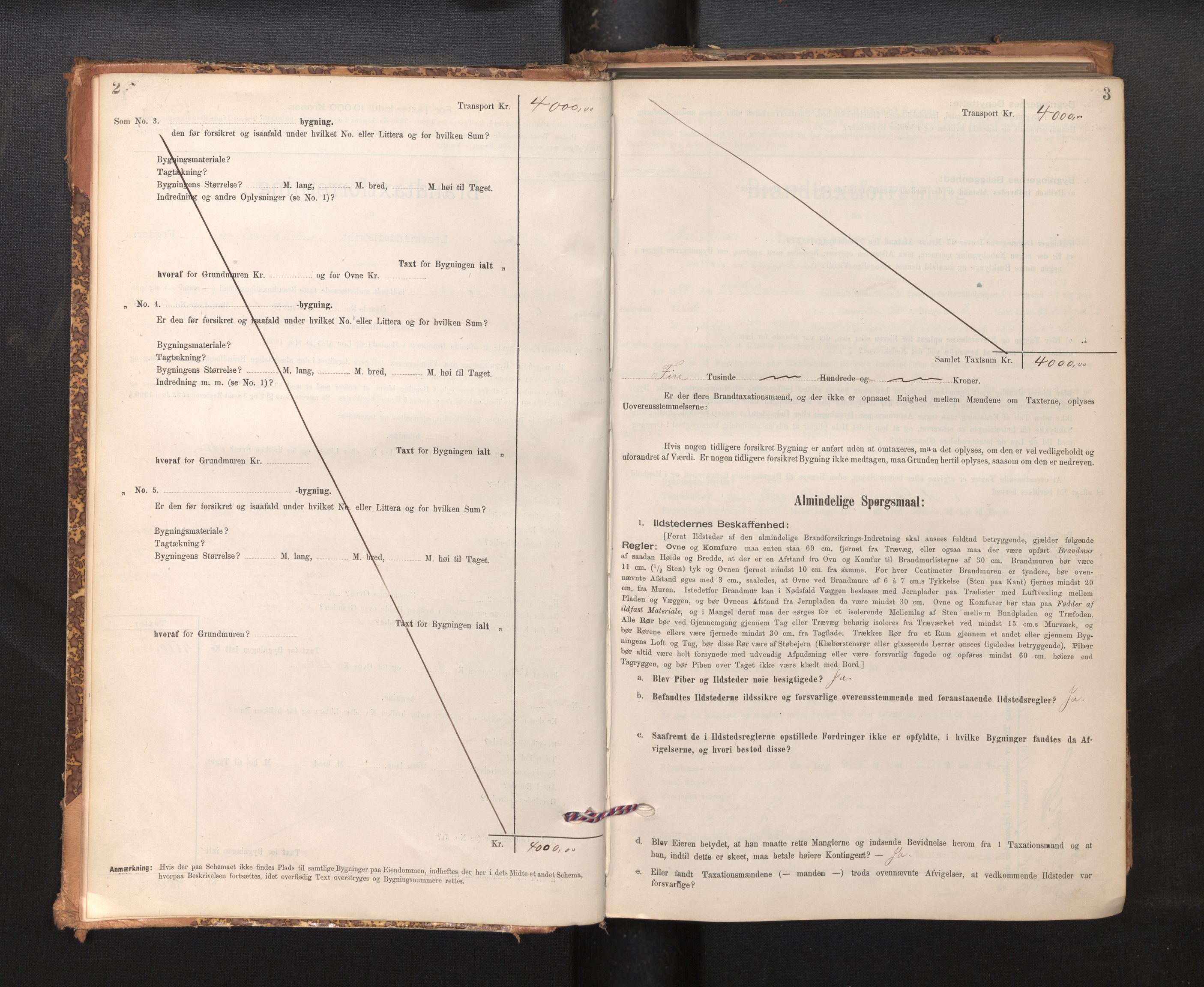 Lensmannen i Bruvik, SAB/A-31301/0012/L0006: Branntakstprotokoll, skjematakst, 1894-1906, p. 2-3