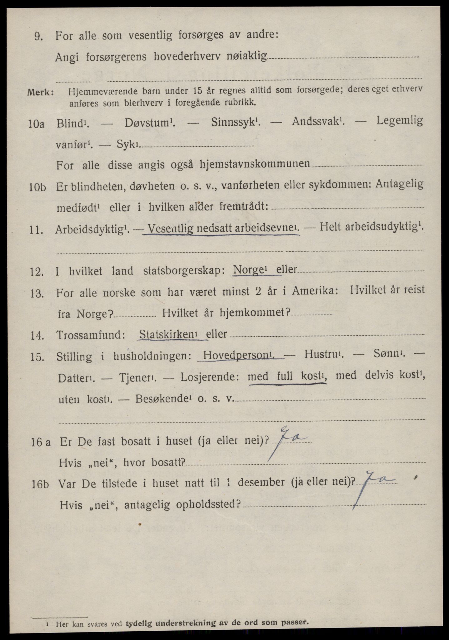 SAT, 1920 census for Hjørundfjord, 1920, p. 1784