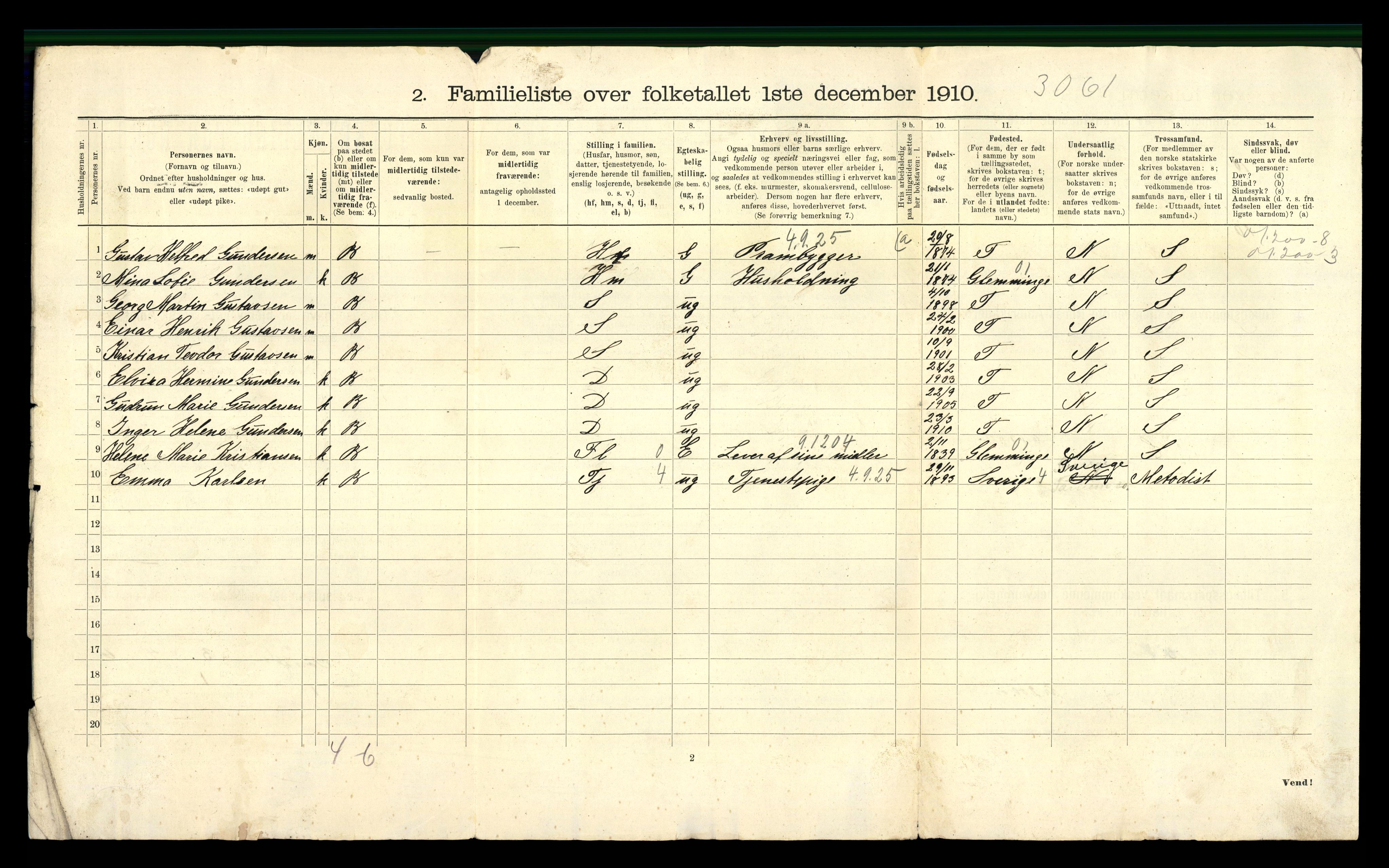 RA, 1910 census for Fredrikstad, 1910, p. 7557