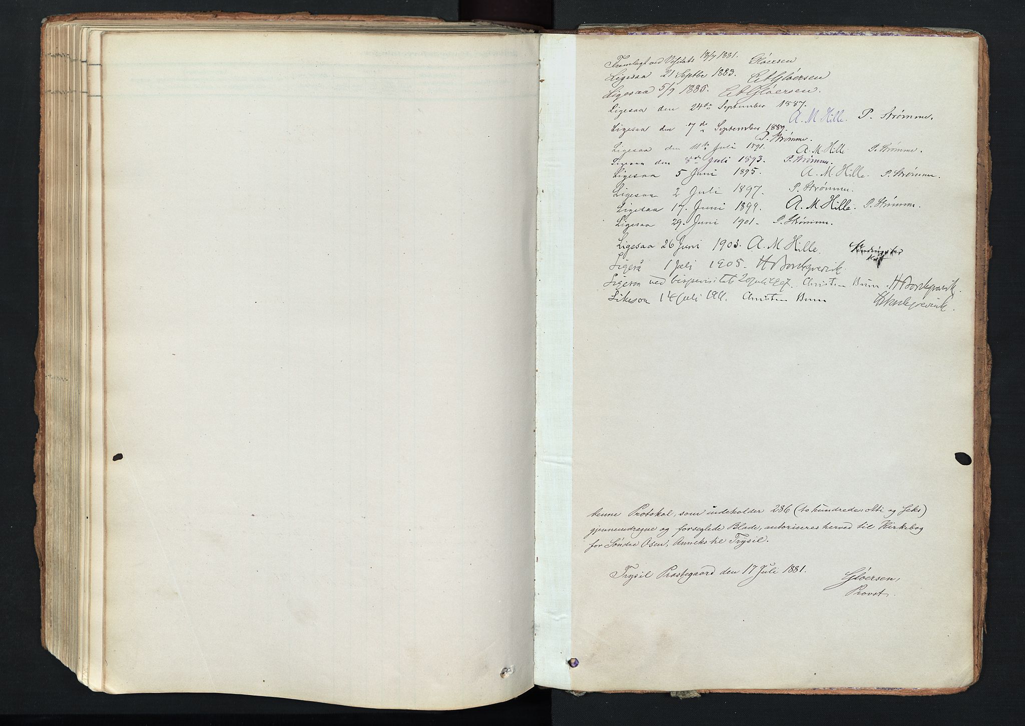 Trysil prestekontor, AV/SAH-PREST-046/H/Ha/Haa/L0011: Parish register (official) no. 11, 1878-1912