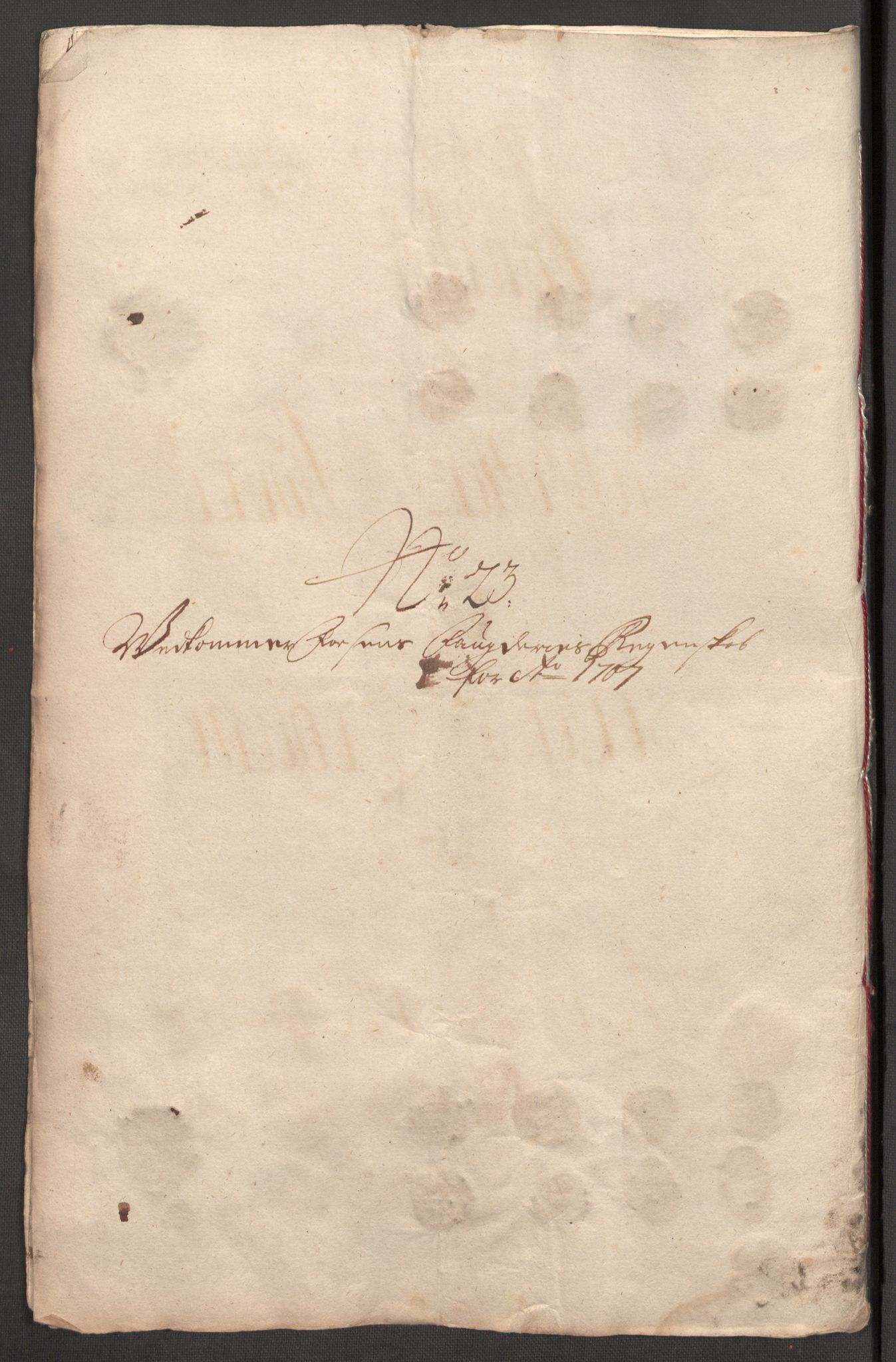 Rentekammeret inntil 1814, Reviderte regnskaper, Fogderegnskap, RA/EA-4092/R57/L3857: Fogderegnskap Fosen, 1706-1707, p. 437