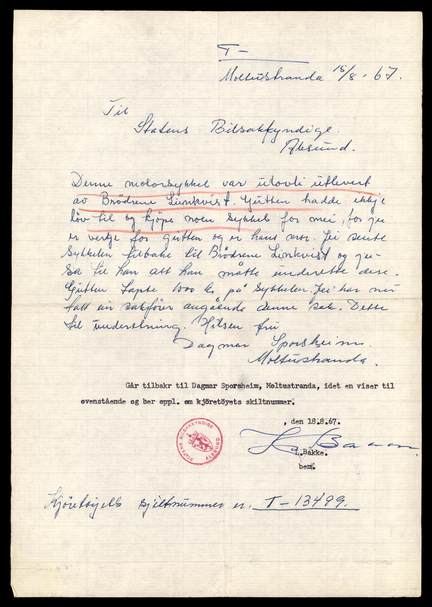 Møre og Romsdal vegkontor - Ålesund trafikkstasjon, AV/SAT-A-4099/F/Fe/L0039: Registreringskort for kjøretøy T 13361 - T 13530, 1927-1998, p. 2480