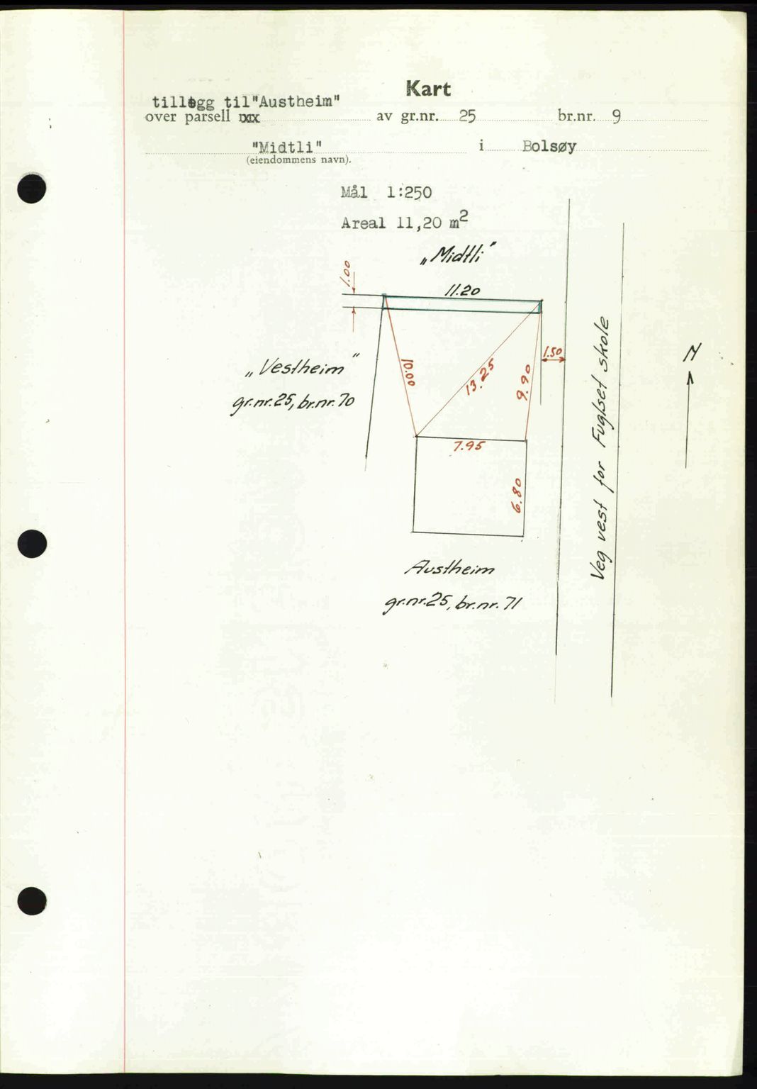 Romsdal sorenskriveri, SAT/A-4149/1/2/2C: Mortgage book no. A22, 1947-1947, Diary no: : 762/1947