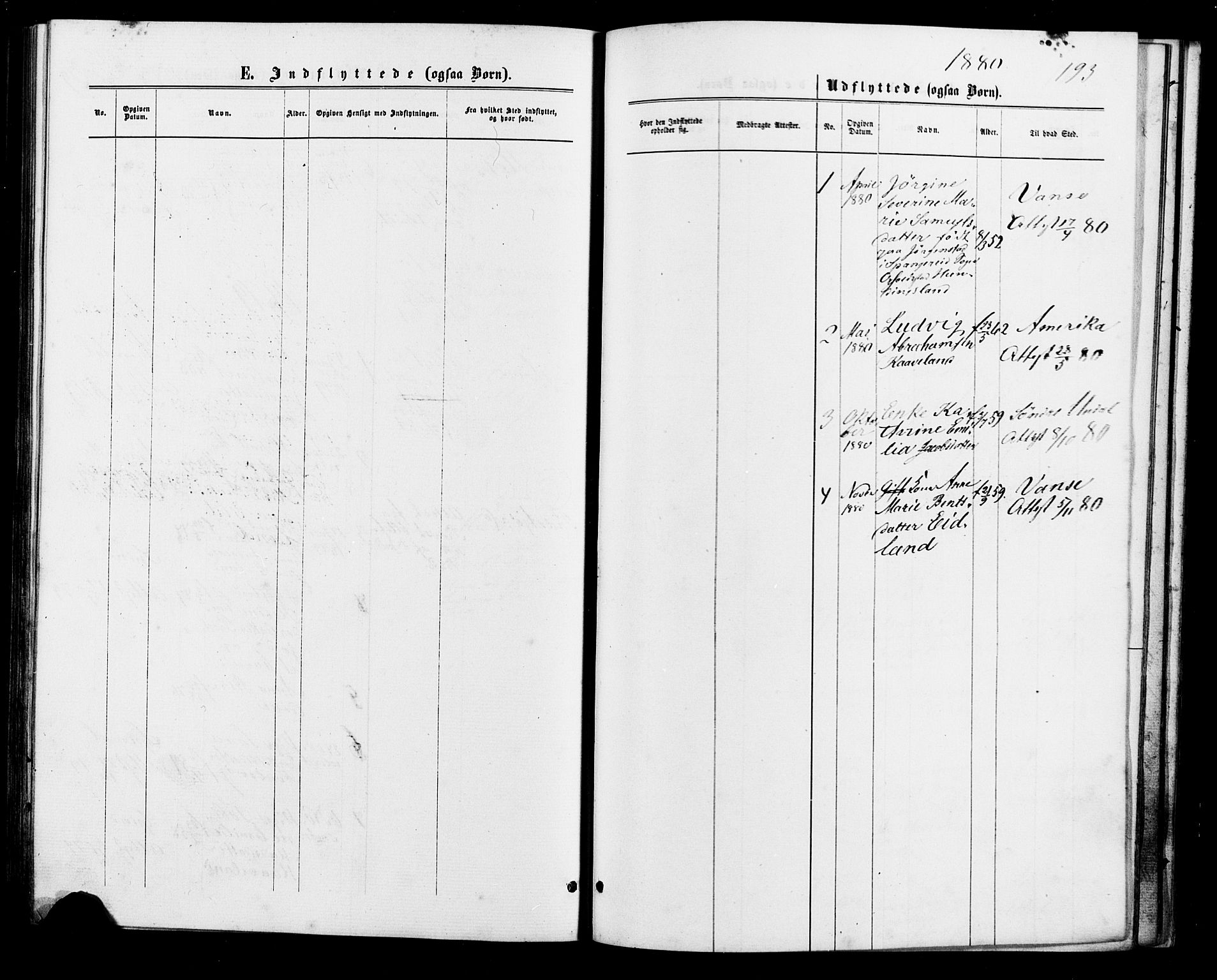 Lyngdal sokneprestkontor, AV/SAK-1111-0029/F/Fa/Faa/L0003: Parish register (official) no. A 3, 1871-1882, p. 193