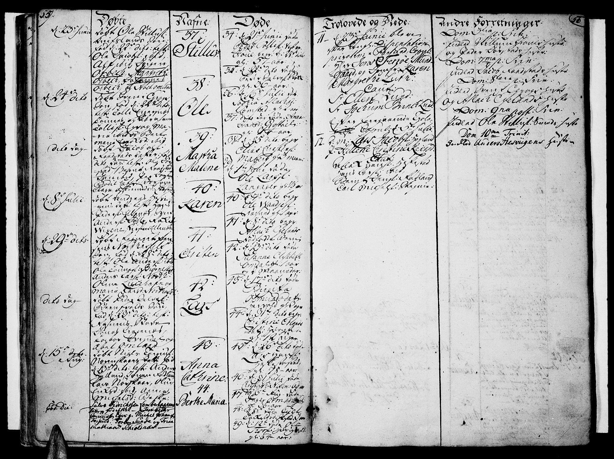 Lista sokneprestkontor, AV/SAK-1111-0027/F/Fa/L0004: Parish register (official) no. A 4, 1768-1794, p. 55-56