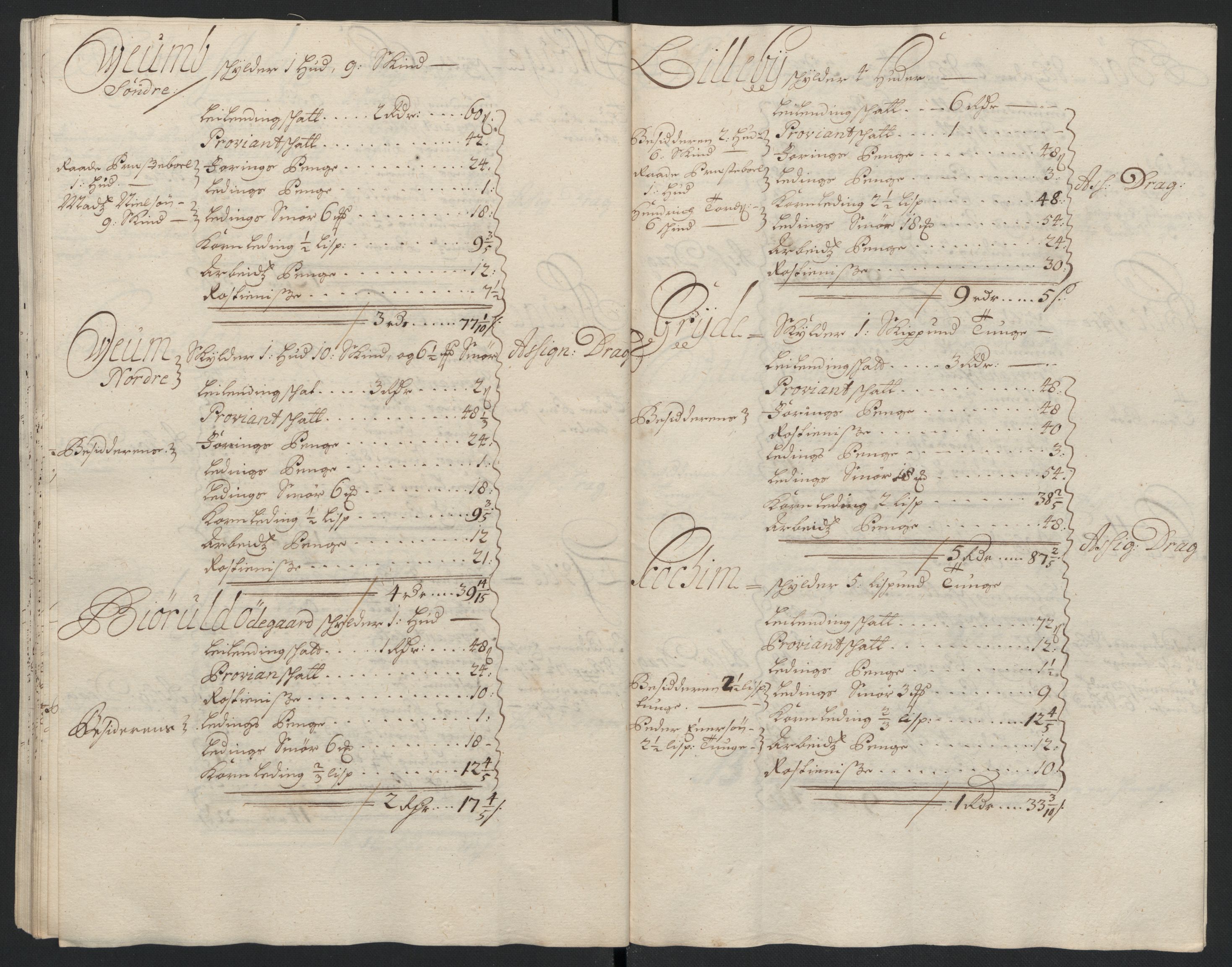 Rentekammeret inntil 1814, Reviderte regnskaper, Fogderegnskap, AV/RA-EA-4092/R04/L0134: Fogderegnskap Moss, Onsøy, Tune, Veme og Åbygge, 1707-1708, p. 318