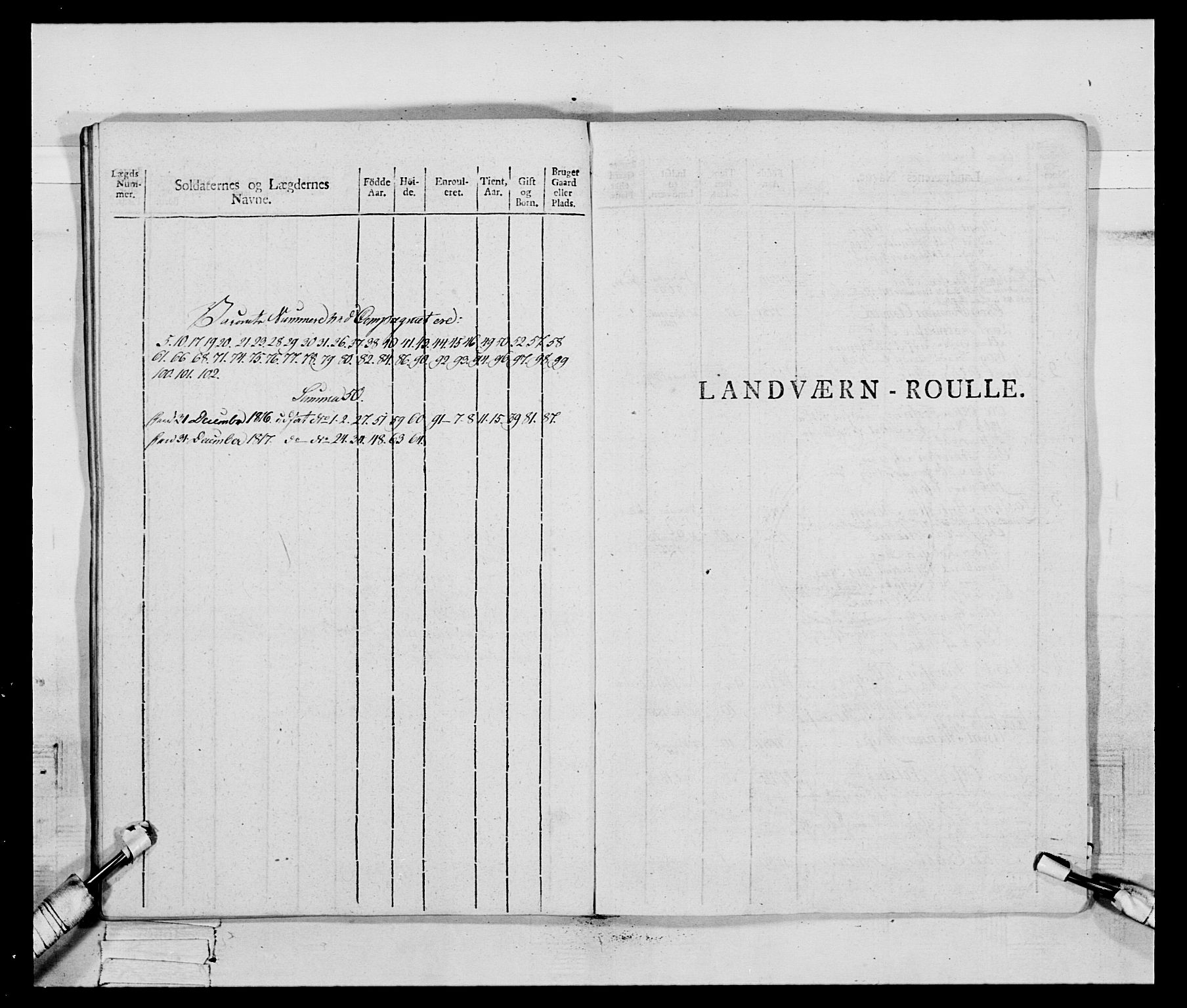 Generalitets- og kommissariatskollegiet, Det kongelige norske kommissariatskollegium, AV/RA-EA-5420/E/Eh/L0083c: 2. Trondheimske nasjonale infanteriregiment, 1810, p. 125