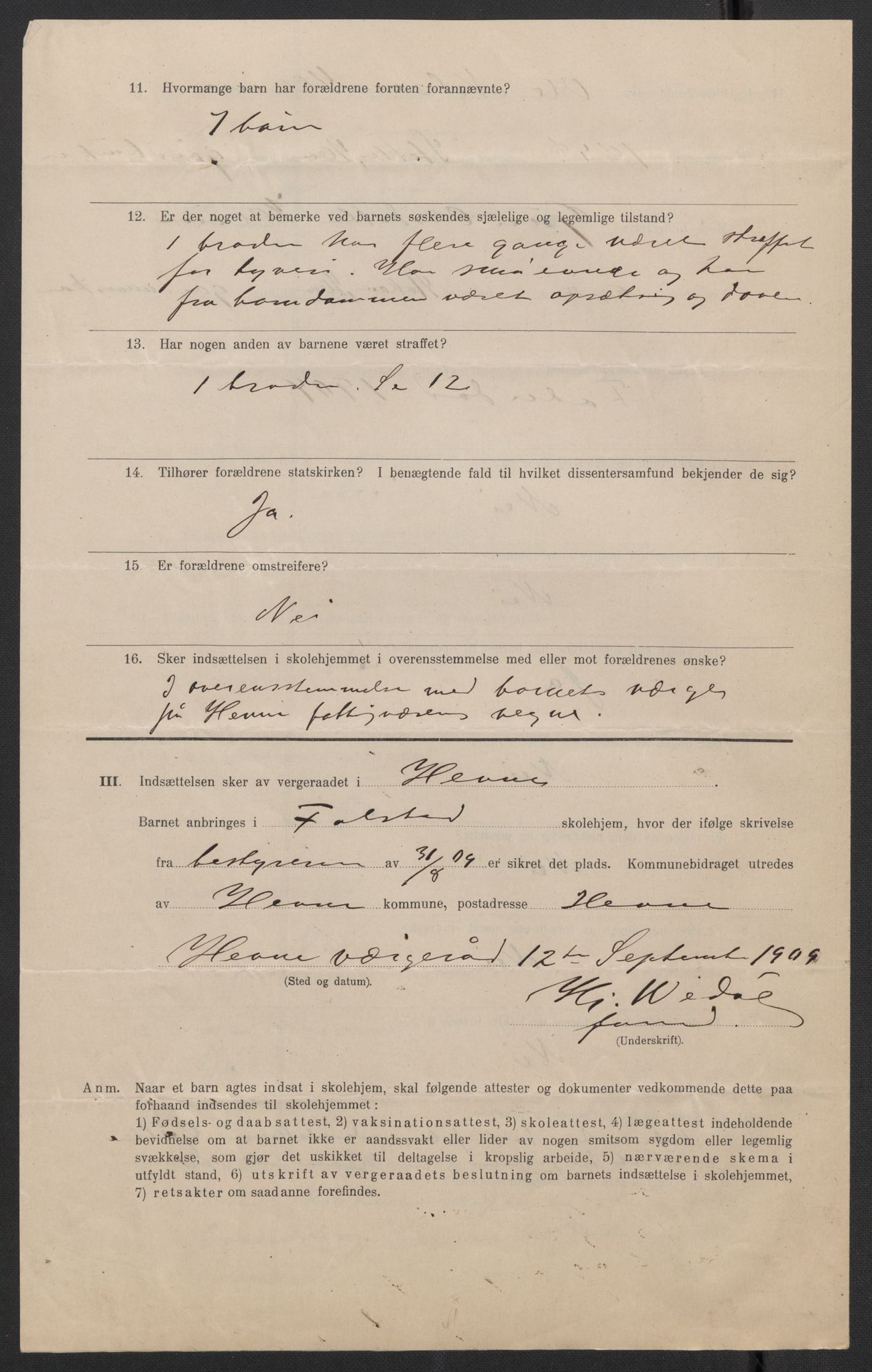 Falstad skolehjem, AV/RA-S-1676/E/Eb/L0009: Elevmapper løpenr. 189-209, 1909-1916, p. 249