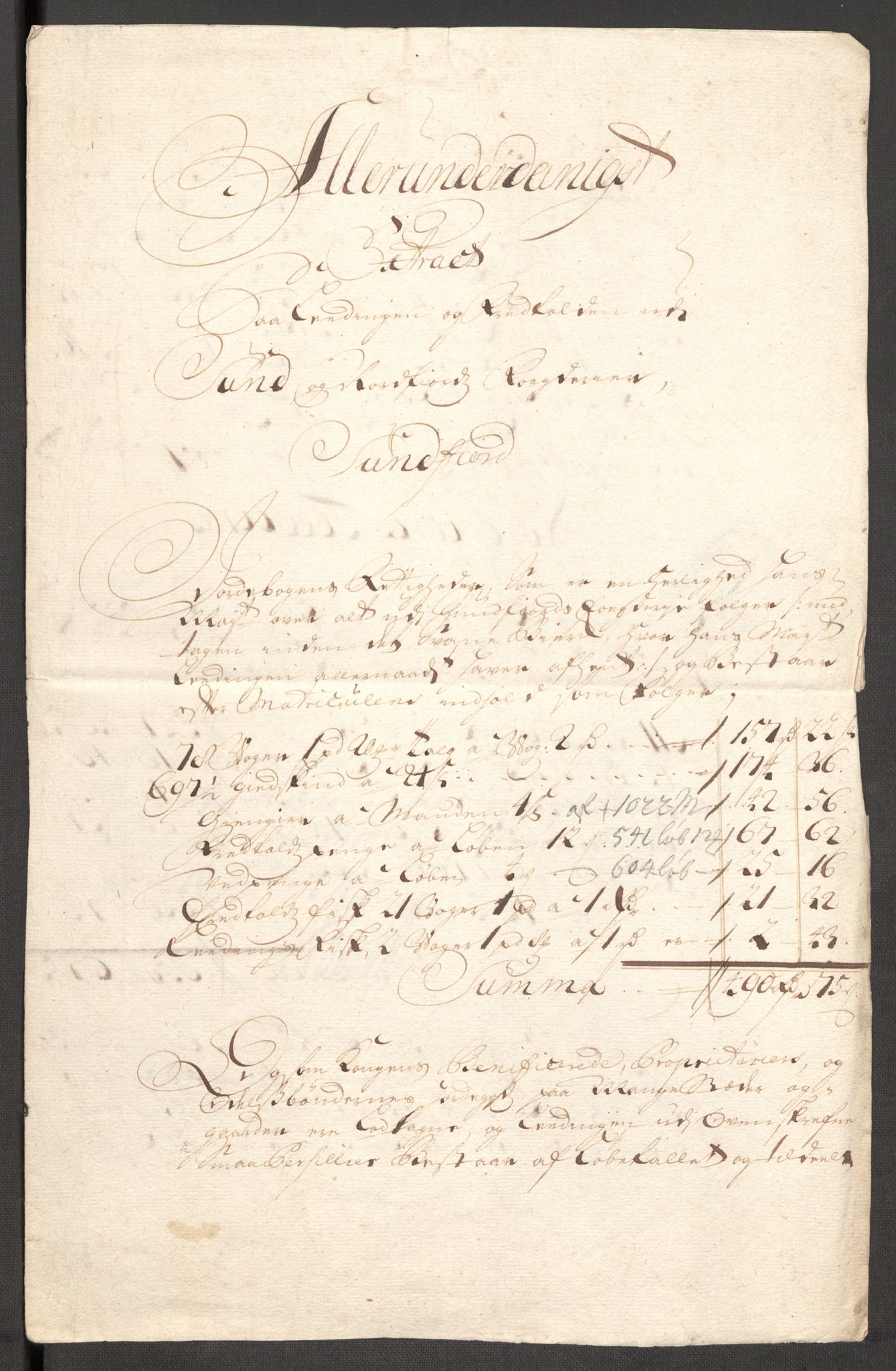 Rentekammeret inntil 1814, Reviderte regnskaper, Fogderegnskap, RA/EA-4092/R53/L3433: Fogderegnskap Sunn- og Nordfjord, 1710-1711, p. 30