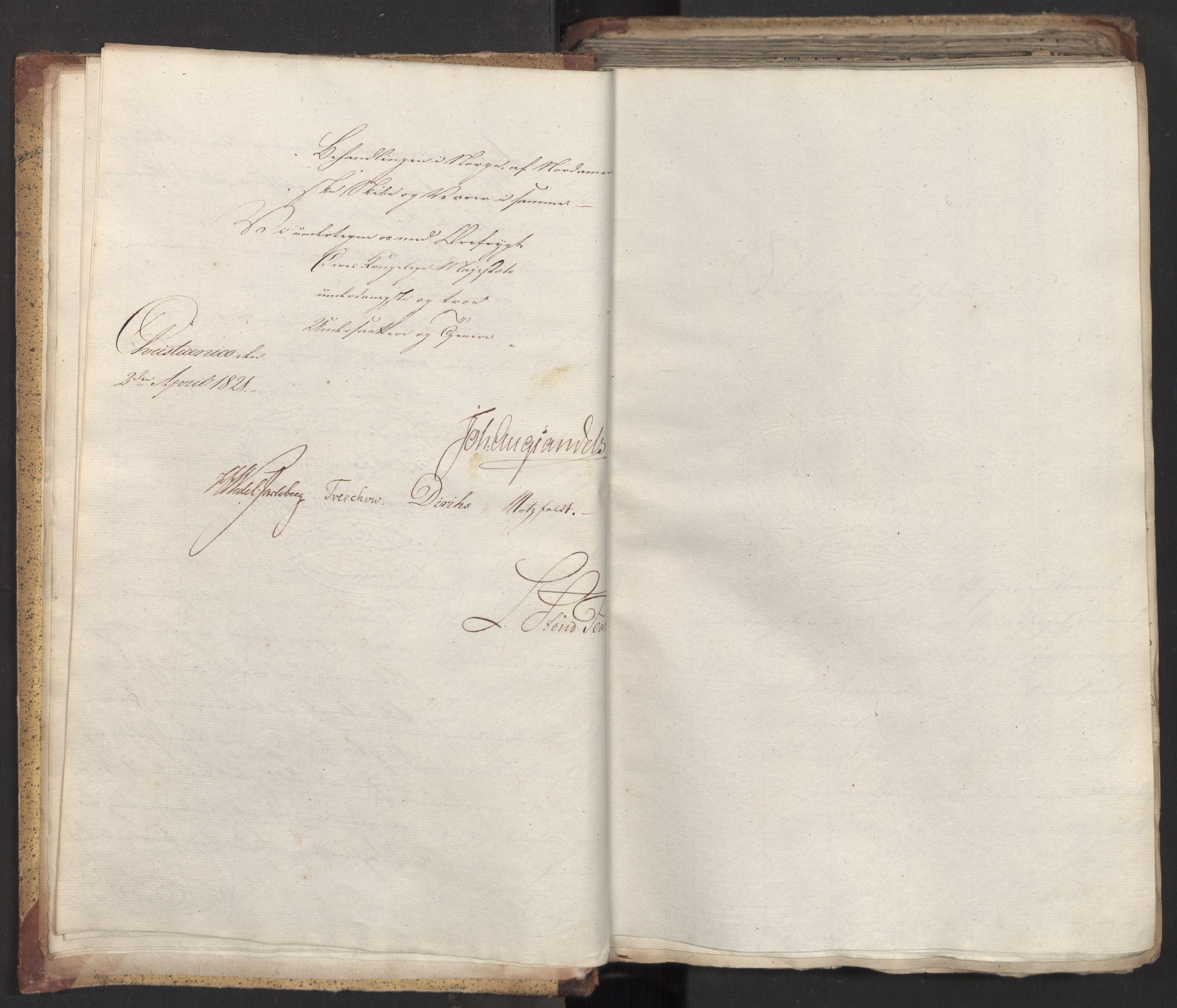 Statsrådsavdelingen i Stockholm, AV/RA-S-1003/D/Da/L0026: Regjeringsinnstillinger nr. 5069-5274, 1821, p. 9
