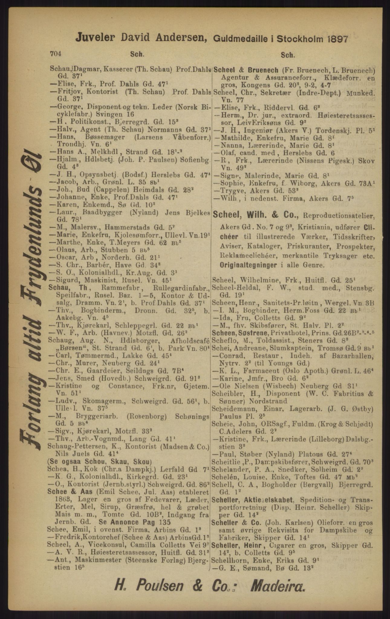 Kristiania/Oslo adressebok, PUBL/-, 1902, p. 704