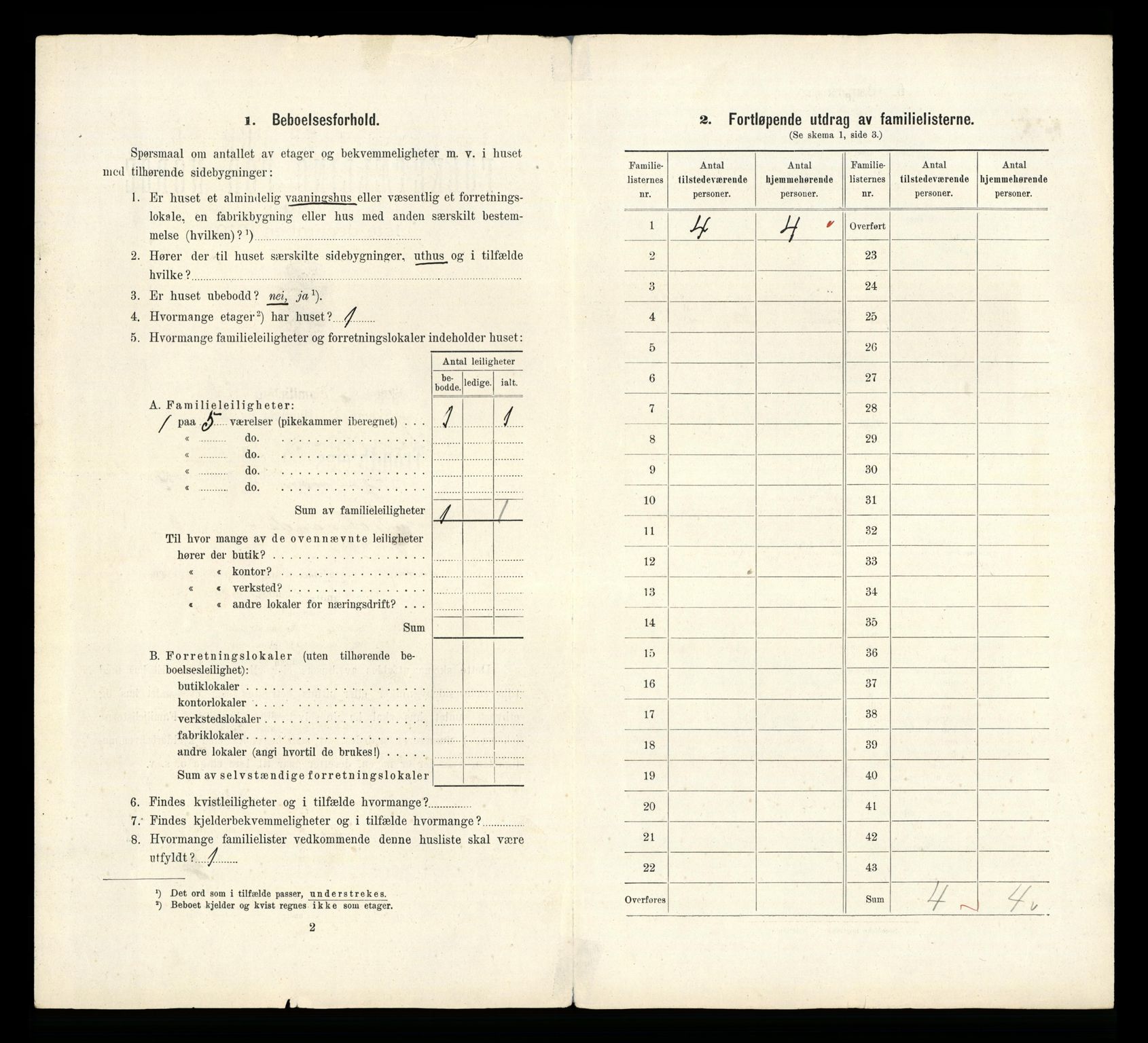 RA, 1910 census for Trondheim, 1910, p. 10852