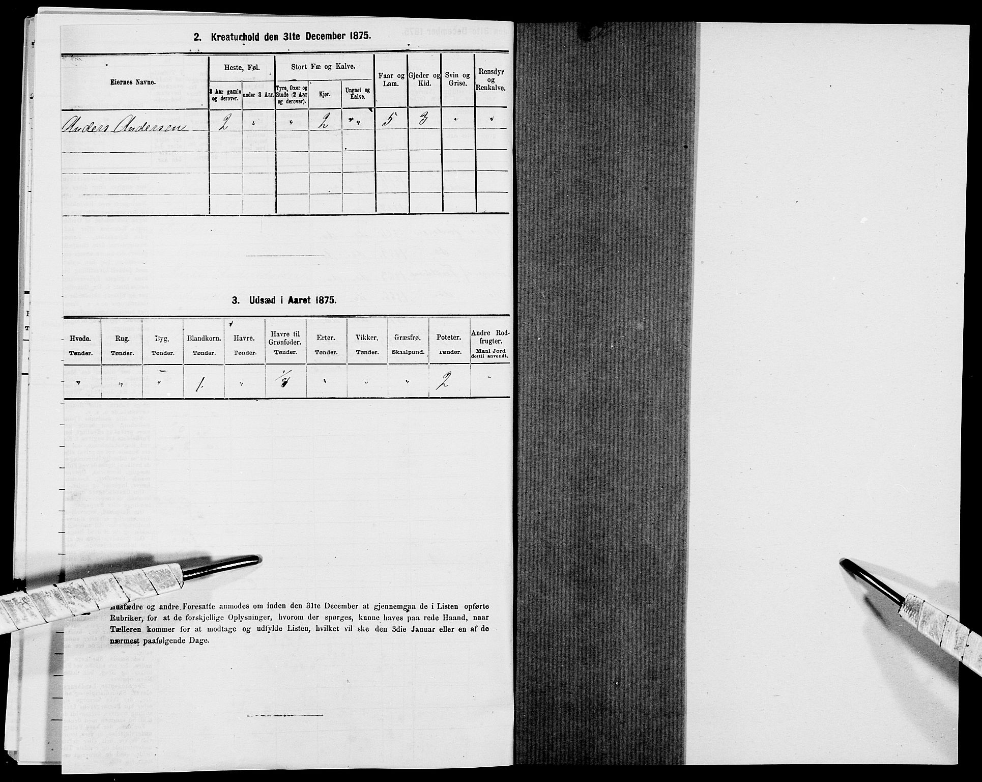 SAK, 1875 census for 1016P Øvrebø, 1875, p. 364