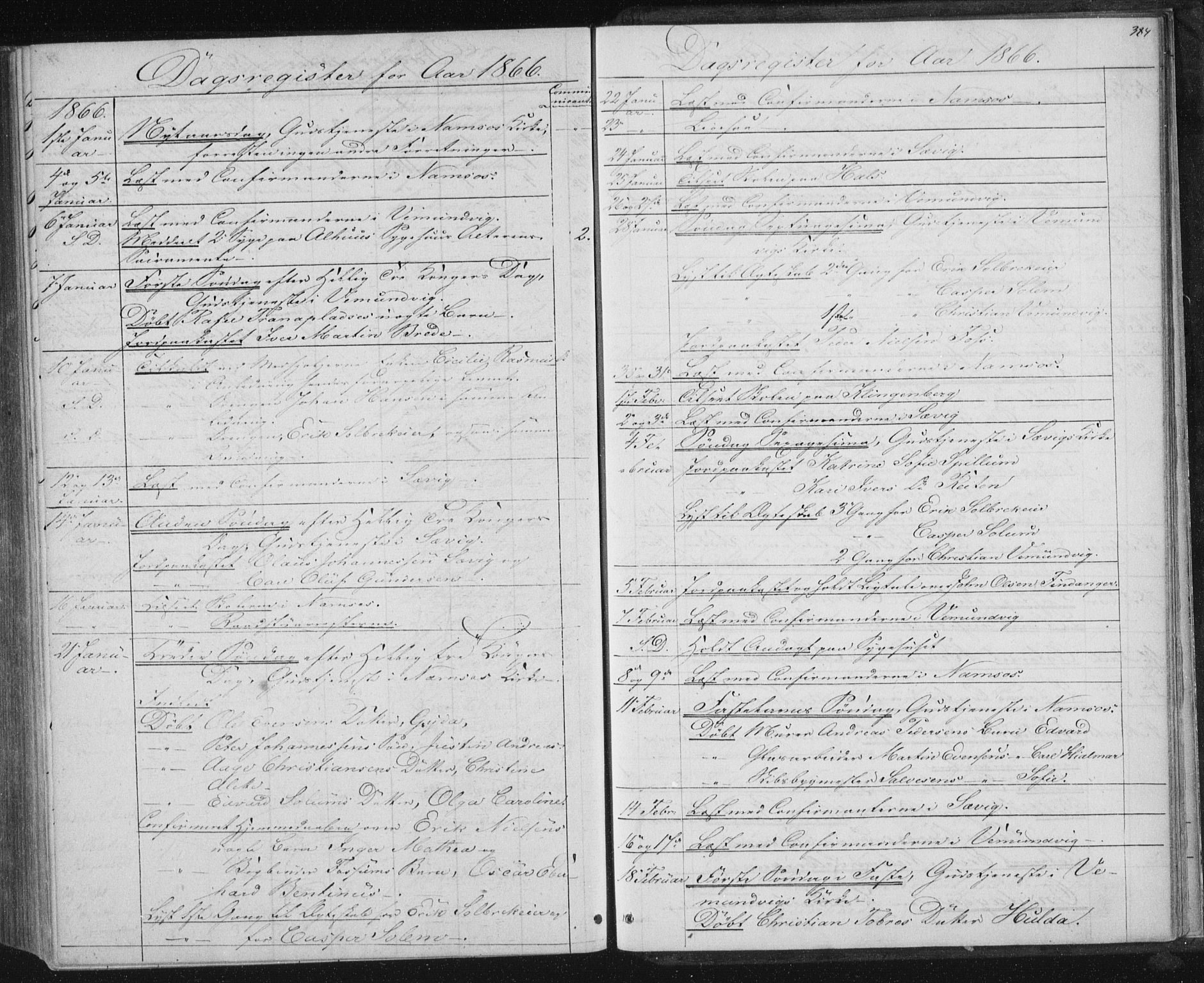 Ministerialprotokoller, klokkerbøker og fødselsregistre - Nord-Trøndelag, AV/SAT-A-1458/768/L0570: Parish register (official) no. 768A05, 1865-1874, p. 384