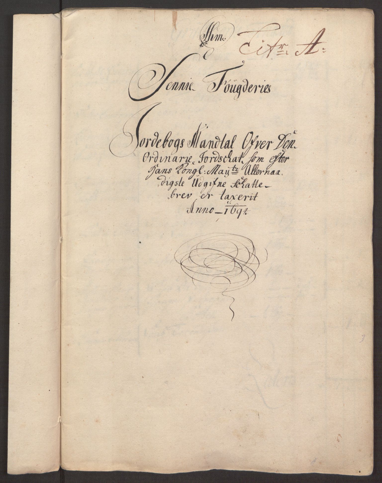 Rentekammeret inntil 1814, Reviderte regnskaper, Fogderegnskap, RA/EA-4092/R68/L4753: Fogderegnskap Senja og Troms, 1694-1696, p. 11