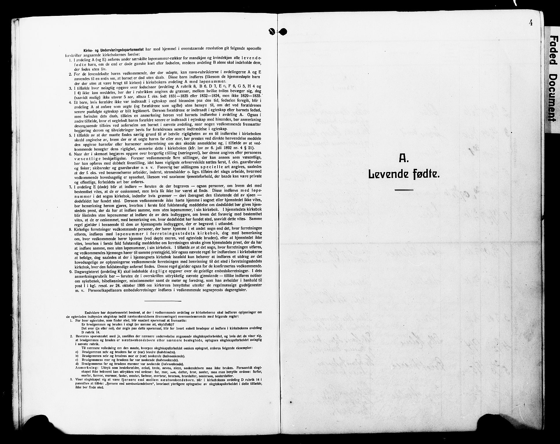 Ministerialprotokoller, klokkerbøker og fødselsregistre - Møre og Romsdal, SAT/A-1454/566/L0774: Parish register (copy) no. 566C03, 1910-1929, p. 4