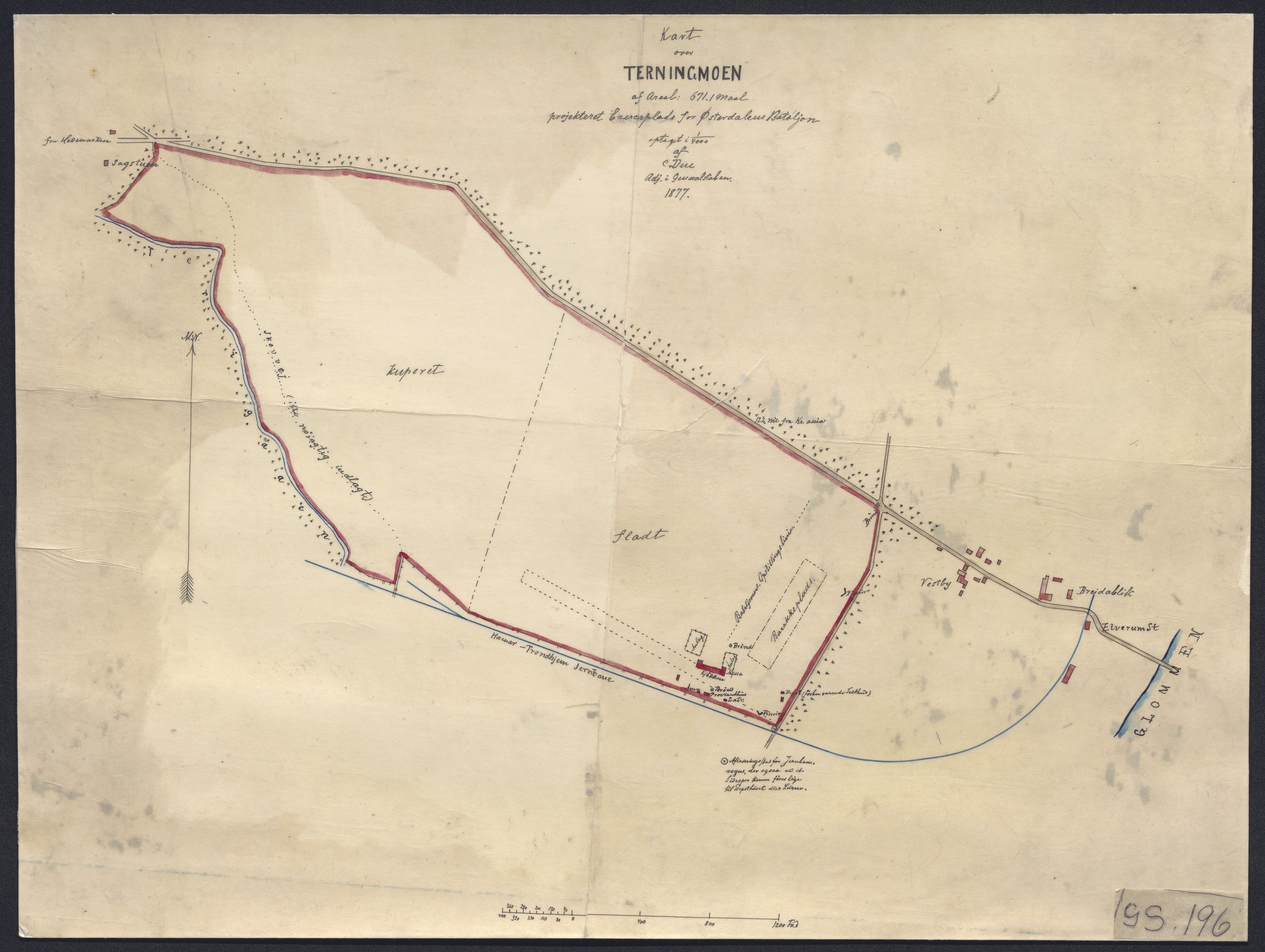 Riksarkivets kart- og tegningssamling, AV/RA-EA-5930/T/T027/T027d, 1794-1899, p. 37