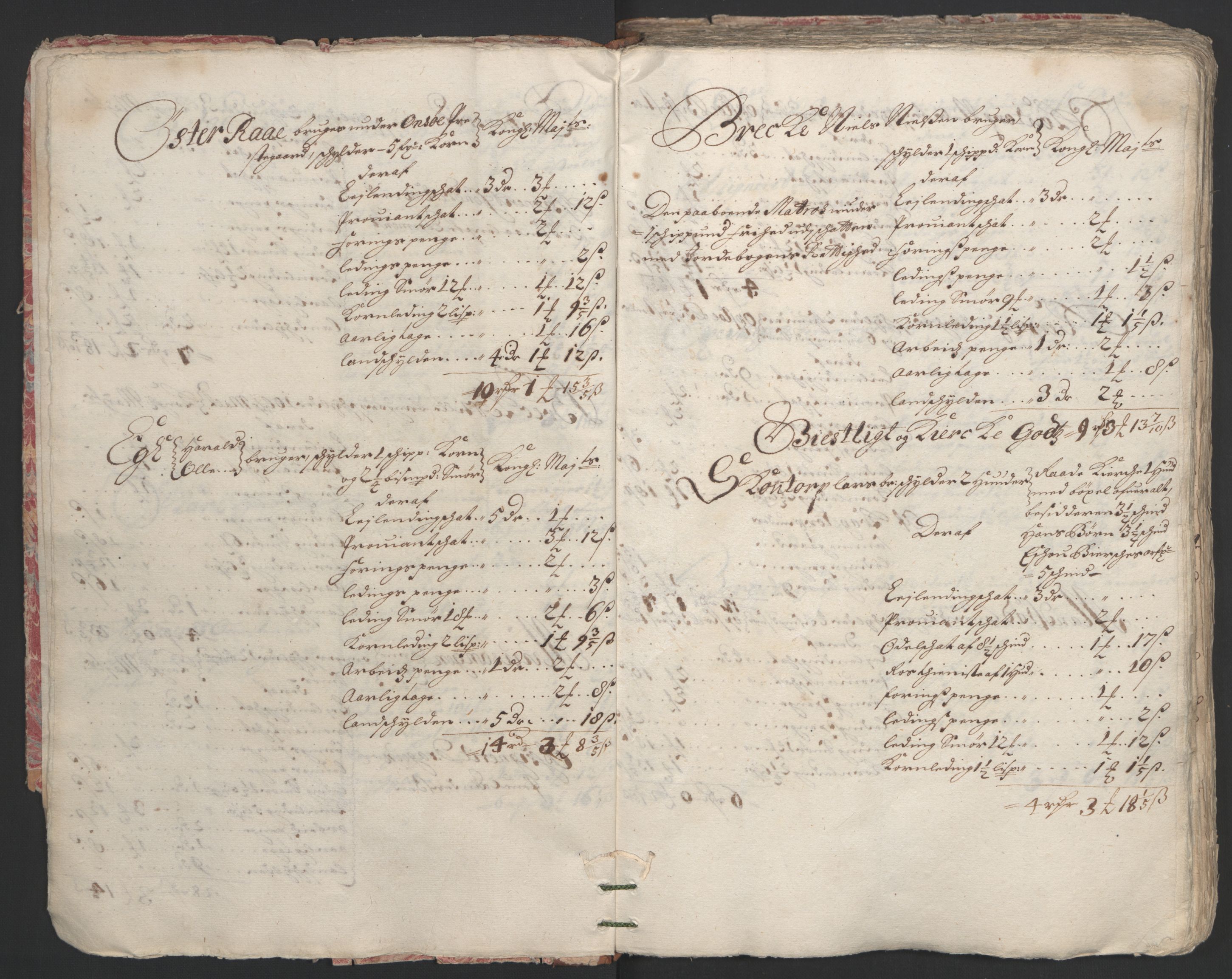 Rentekammeret inntil 1814, Reviderte regnskaper, Fogderegnskap, AV/RA-EA-4092/R04/L0122: Fogderegnskap Moss, Onsøy, Tune, Veme og Åbygge, 1695, p. 36