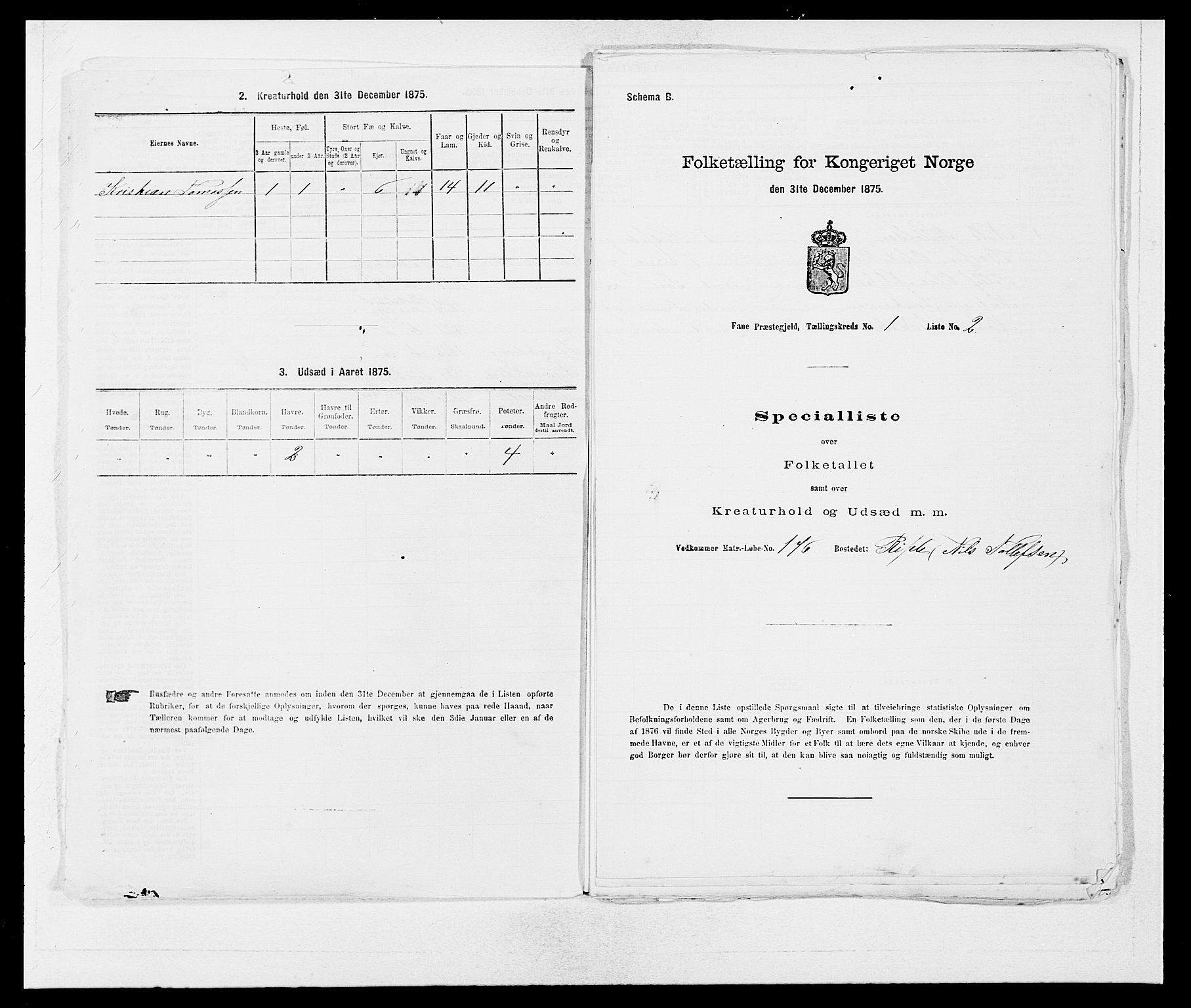 SAB, 1875 census for 1249P Fana, 1875, p. 35
