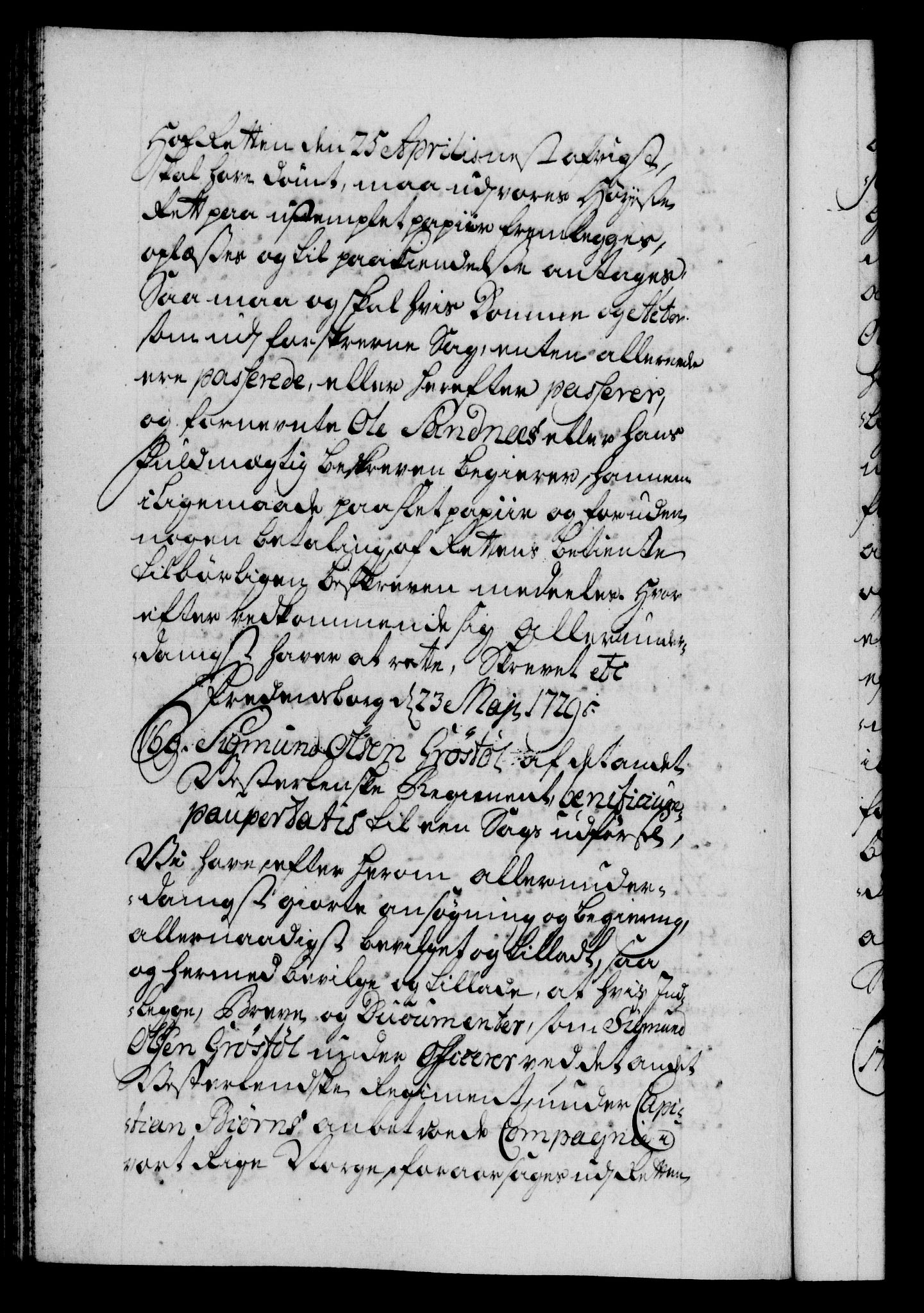 Danske Kanselli 1572-1799, AV/RA-EA-3023/F/Fc/Fca/Fcaa/L0026: Norske registre, 1729-1730, p. 132b