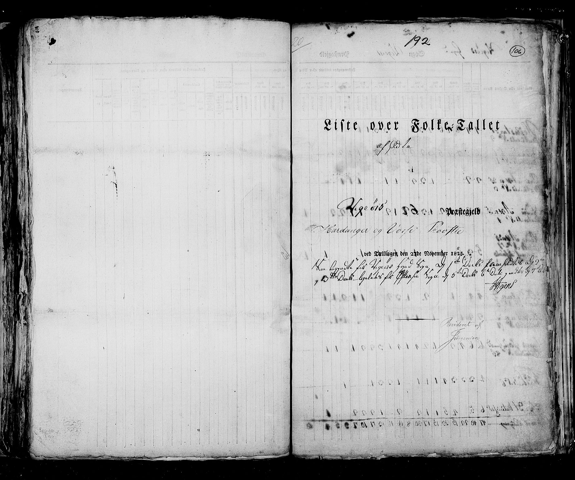 RA, Census 1825, vol. 13: Søndre Bergenhus amt, 1825, p. 106