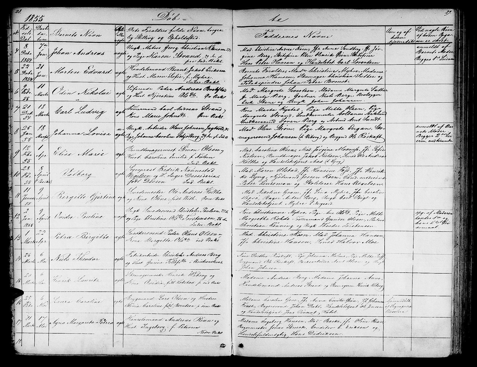 Ministerialprotokoller, klokkerbøker og fødselsregistre - Sør-Trøndelag, SAT/A-1456/604/L0219: Parish register (copy) no. 604C02, 1851-1869, p. 28-29