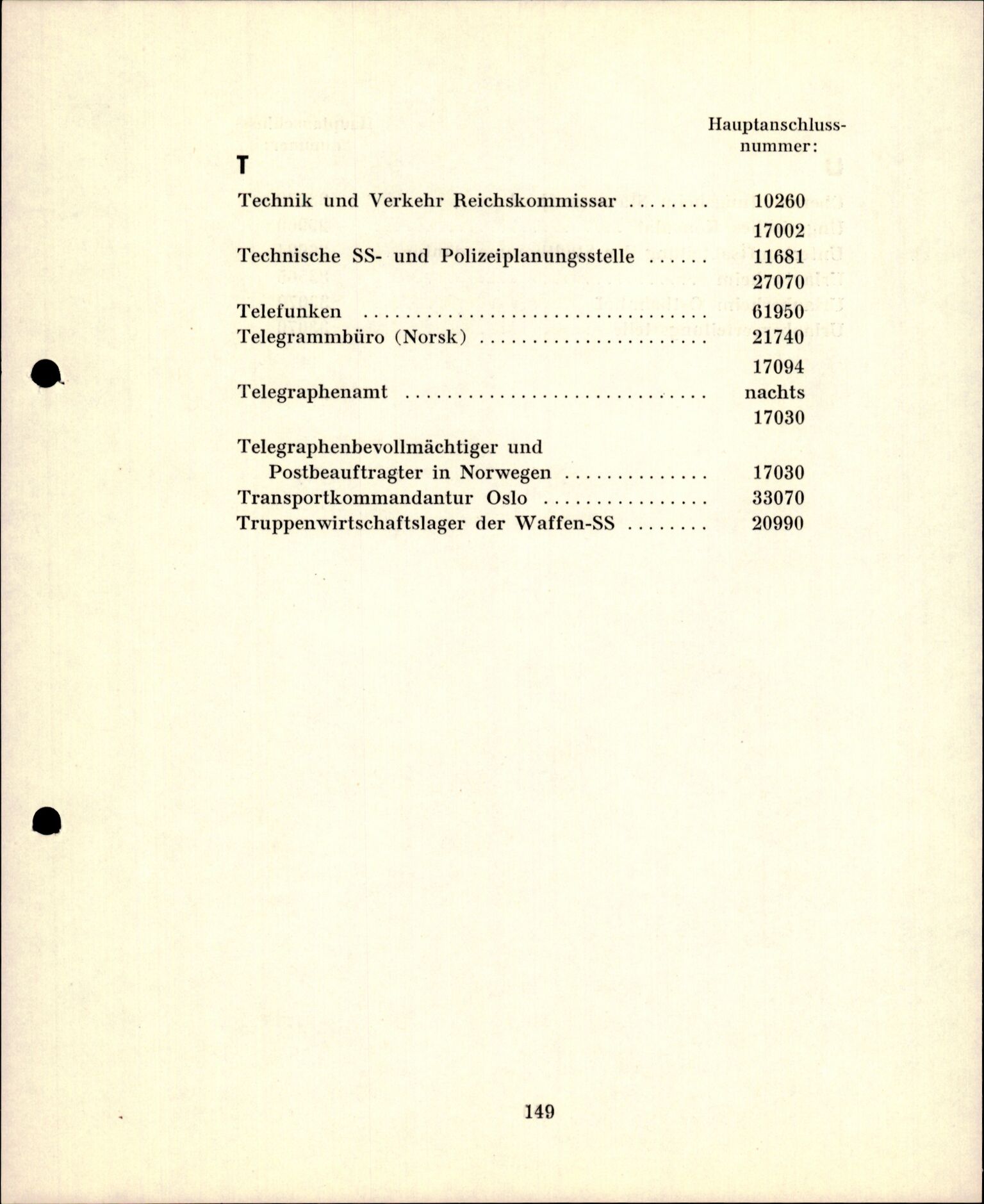 Forsvarets Overkommando. 2 kontor. Arkiv 11.4. Spredte tyske arkivsaker, AV/RA-RAFA-7031/D/Dar/Darb/L0005: Reichskommissariat., 1940-1945, p. 1069