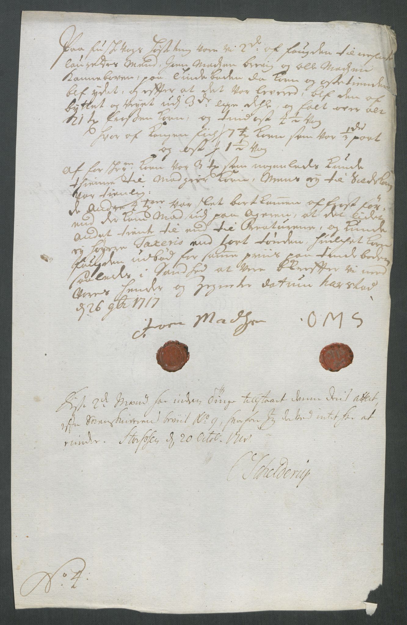 Rentekammeret inntil 1814, Reviderte regnskaper, Fogderegnskap, AV/RA-EA-4092/R68/L4763: Fogderegnskap Senja og Troms, 1717, p. 256