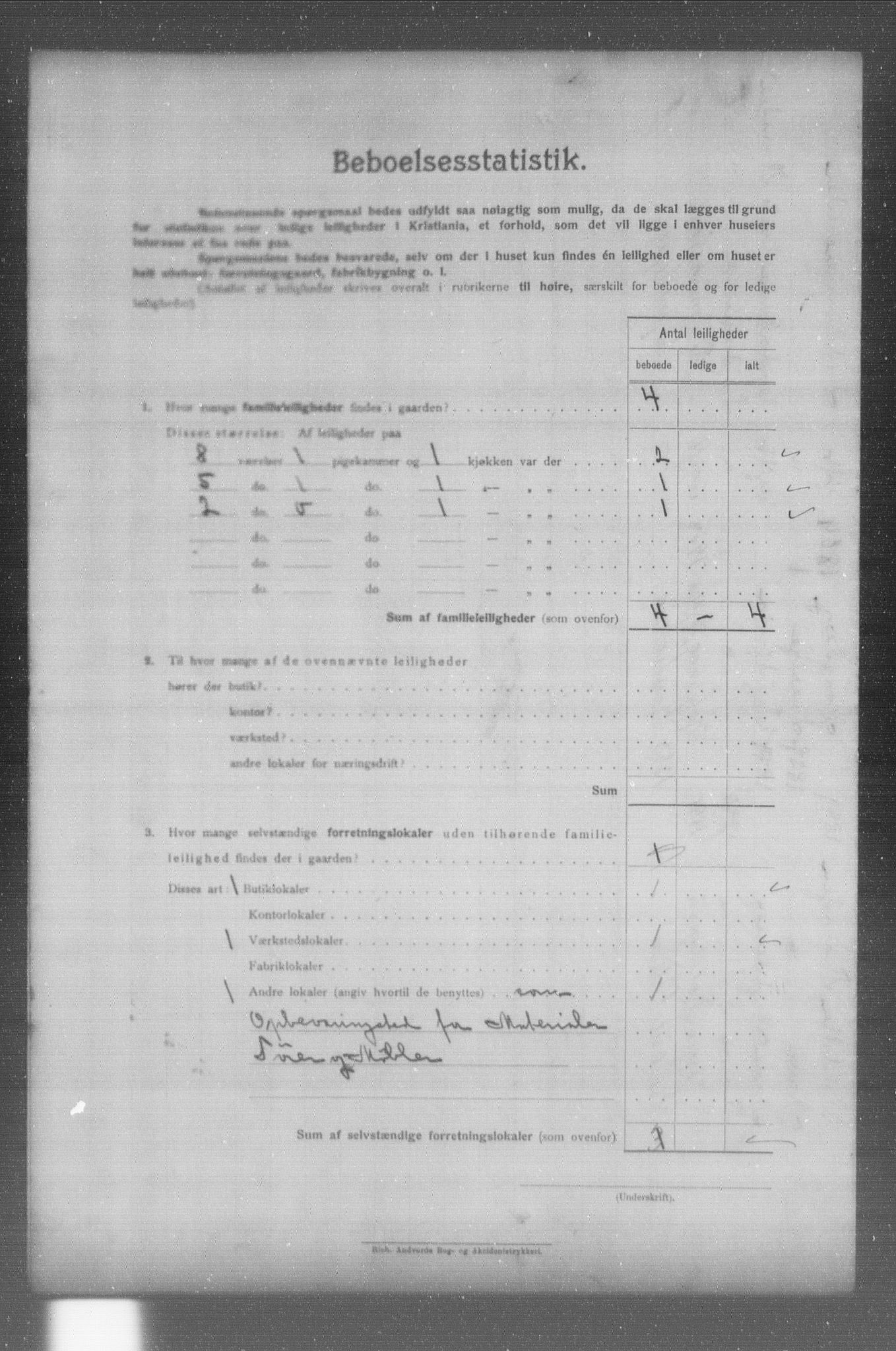 OBA, Municipal Census 1904 for Kristiania, 1904, p. 10855