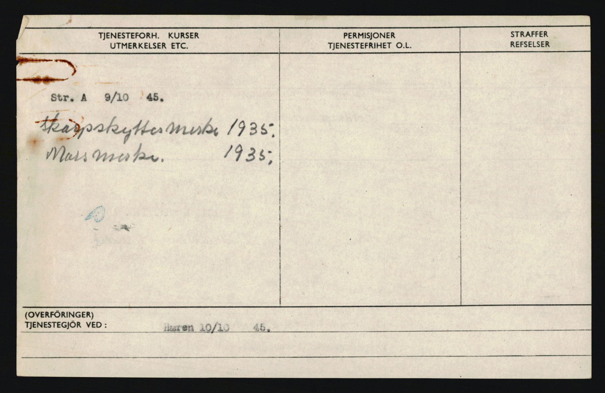 Forsvaret, Troms infanteriregiment nr. 16, AV/RA-RAFA-3146/P/Pa/L0019: Rulleblad for regimentets menige mannskaper, årsklasse 1935, 1935, p. 1286