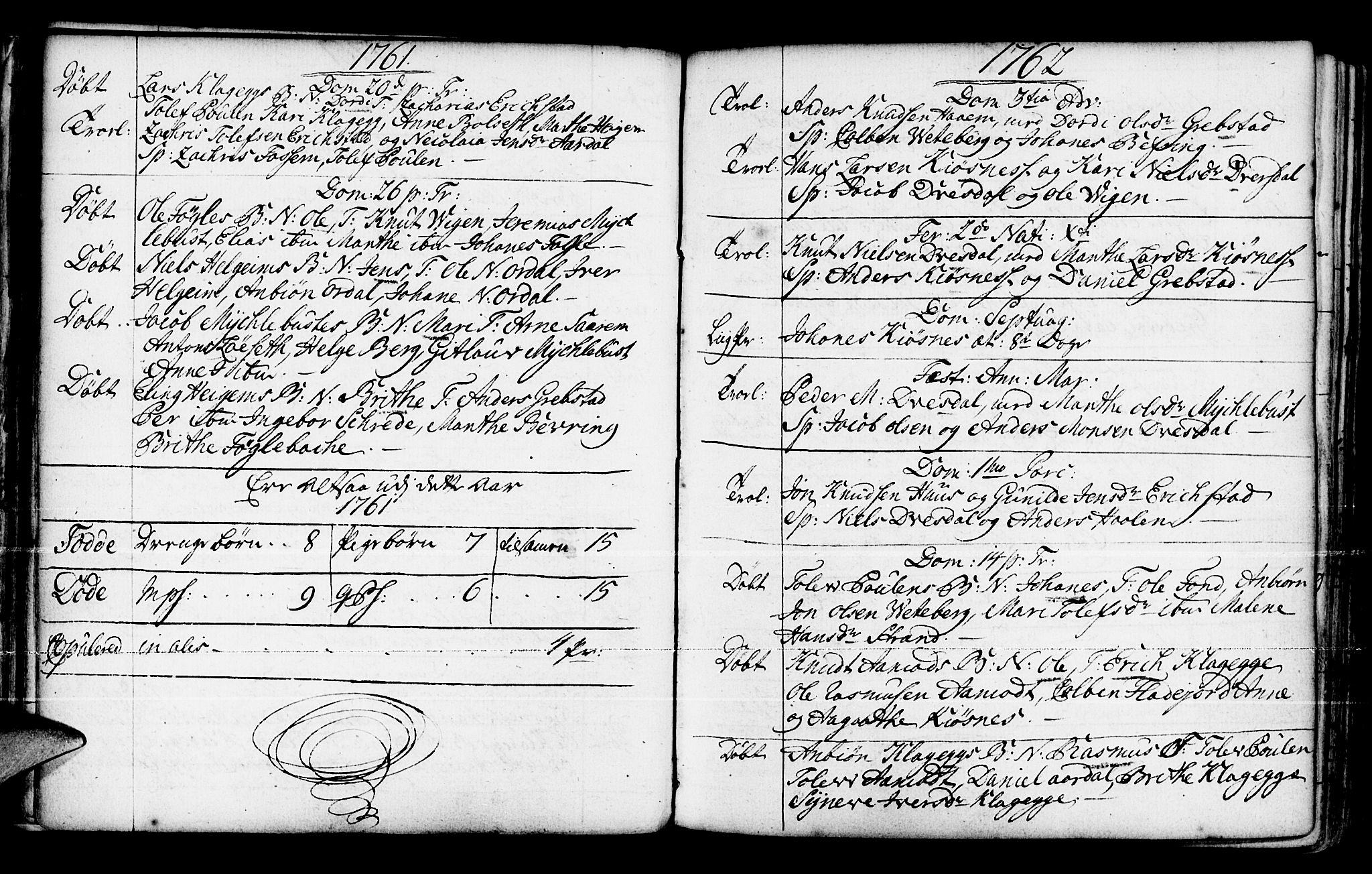 Jølster sokneprestembete, SAB/A-80701/H/Haa/Haaa/L0004: Parish register (official) no. A 4, 1749-1789, p. 76