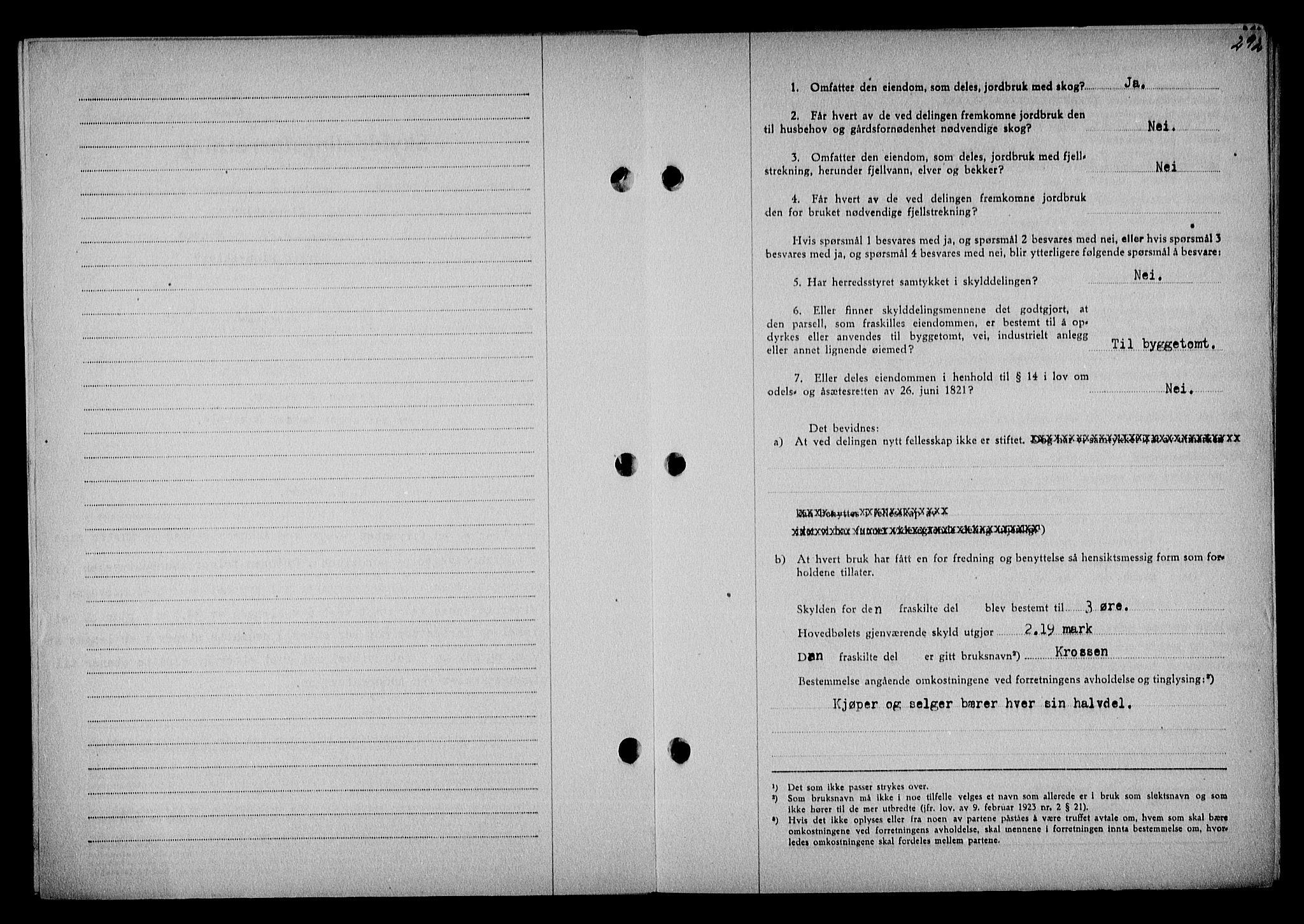 Mandal sorenskriveri, SAK/1221-0005/001/G/Gb/Gba/L0075: Mortgage book no. A-12, 1943-1944, Diary no: : 868/1943
