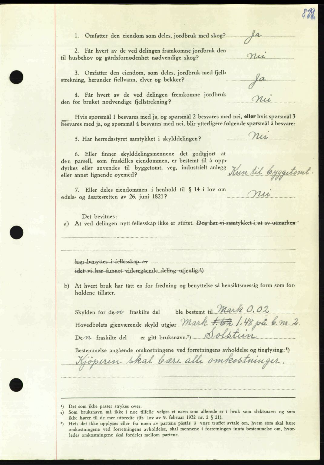 Nordmøre sorenskriveri, AV/SAT-A-4132/1/2/2Ca: Mortgage book no. A105, 1947-1947, Diary no: : 1955/1947