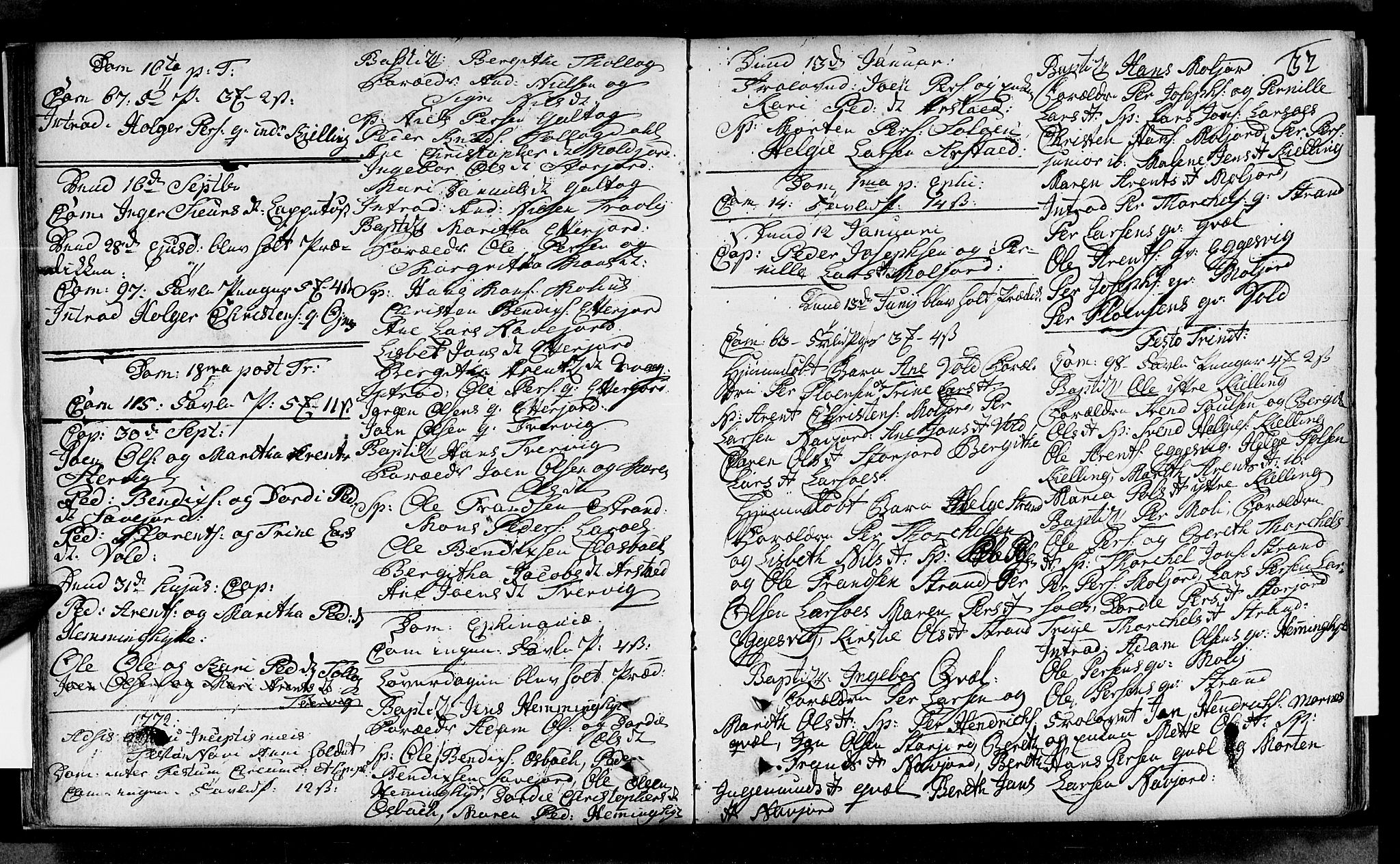 Ministerialprotokoller, klokkerbøker og fødselsregistre - Nordland, AV/SAT-A-1459/846/L0643: Parish register (official) no. 846A01, 1748-1804, p. 32