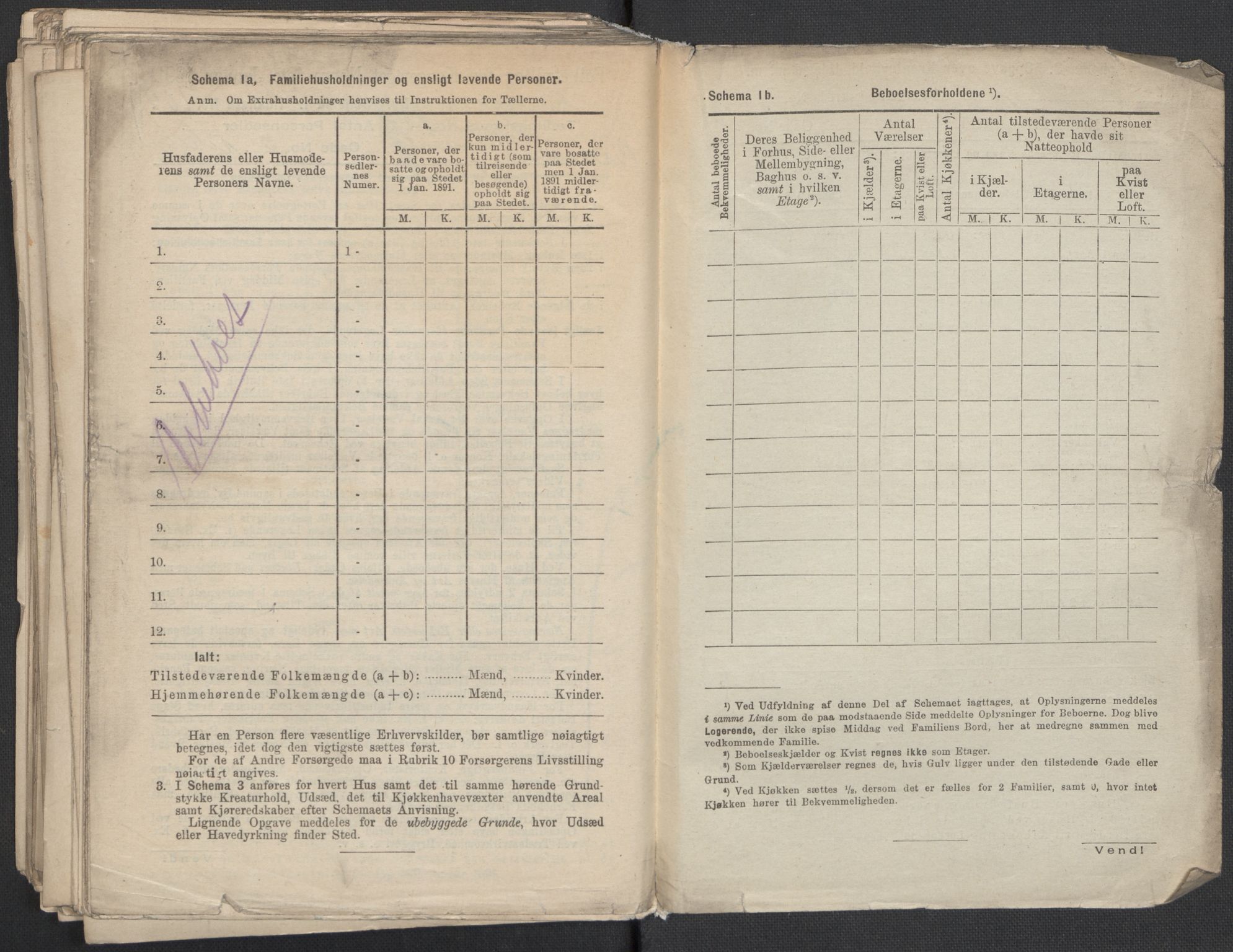 RA, 1891 Census for 1301 Bergen, 1891, p. 3147